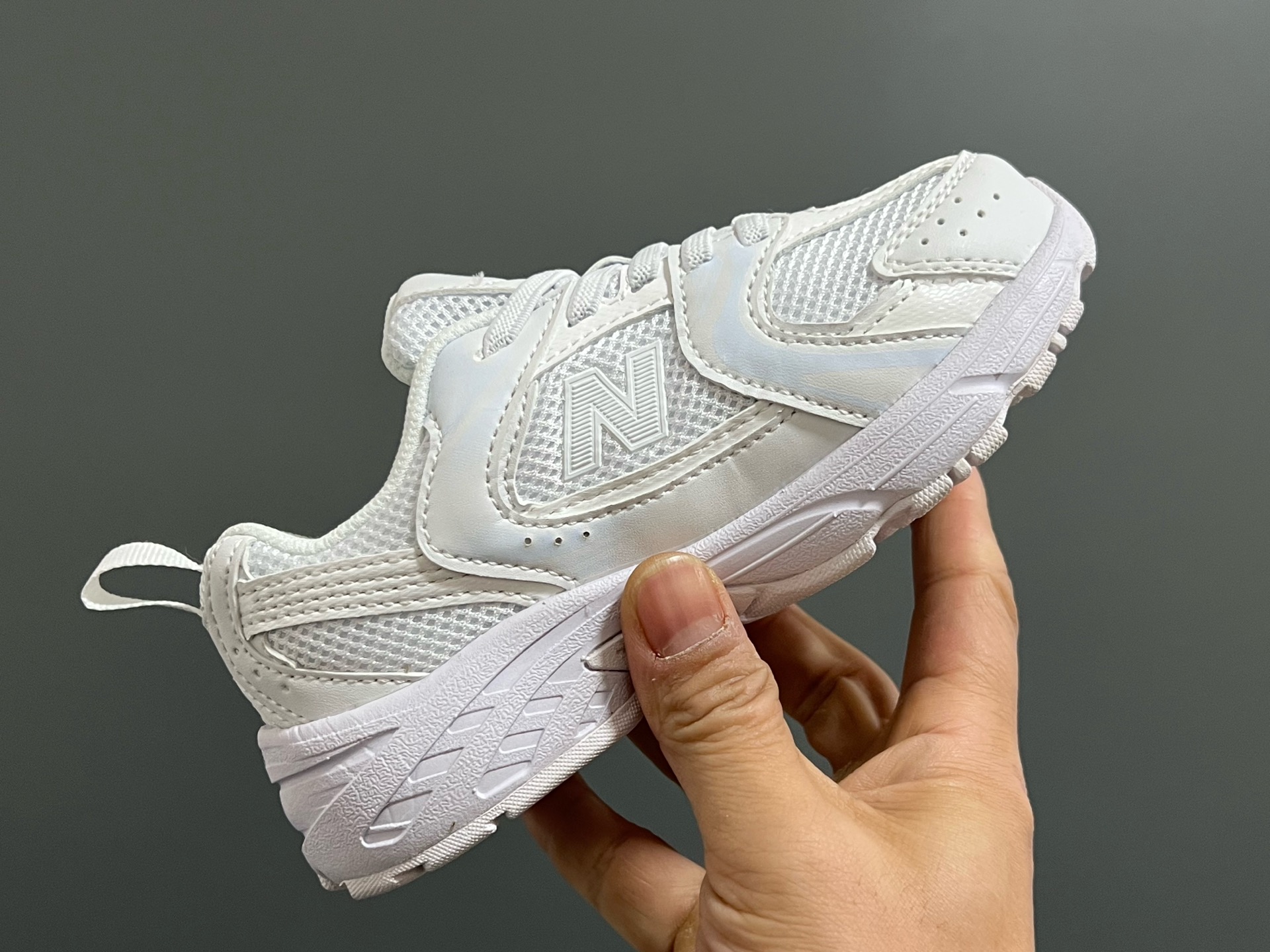 图片[8]-原单版牛B新款530网面儿童松紧带老爹运动鞋 尺码：26-37码 新工厂新工艺❤️ 经典NB530老爹款🆕 松紧带设计钱，穿脱超方便✌🏻 老爹款百搭又时髦✨-选品中心