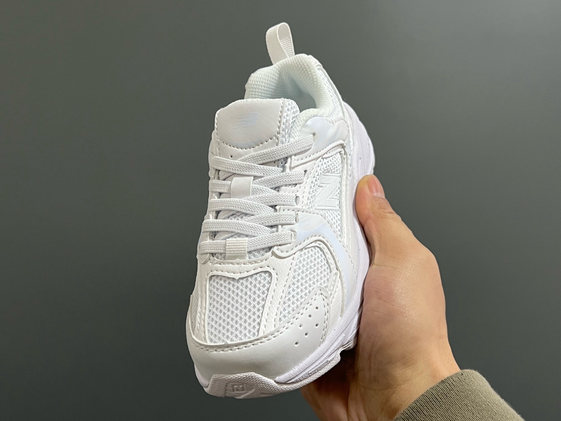 图片[3]-原单版牛B新款530网面儿童松紧带老爹运动鞋 尺码：26-37码 新工厂新工艺❤️ 经典NB530老爹款🆕 松紧带设计钱，穿脱超方便✌🏻 老爹款百搭又时髦✨-选品中心