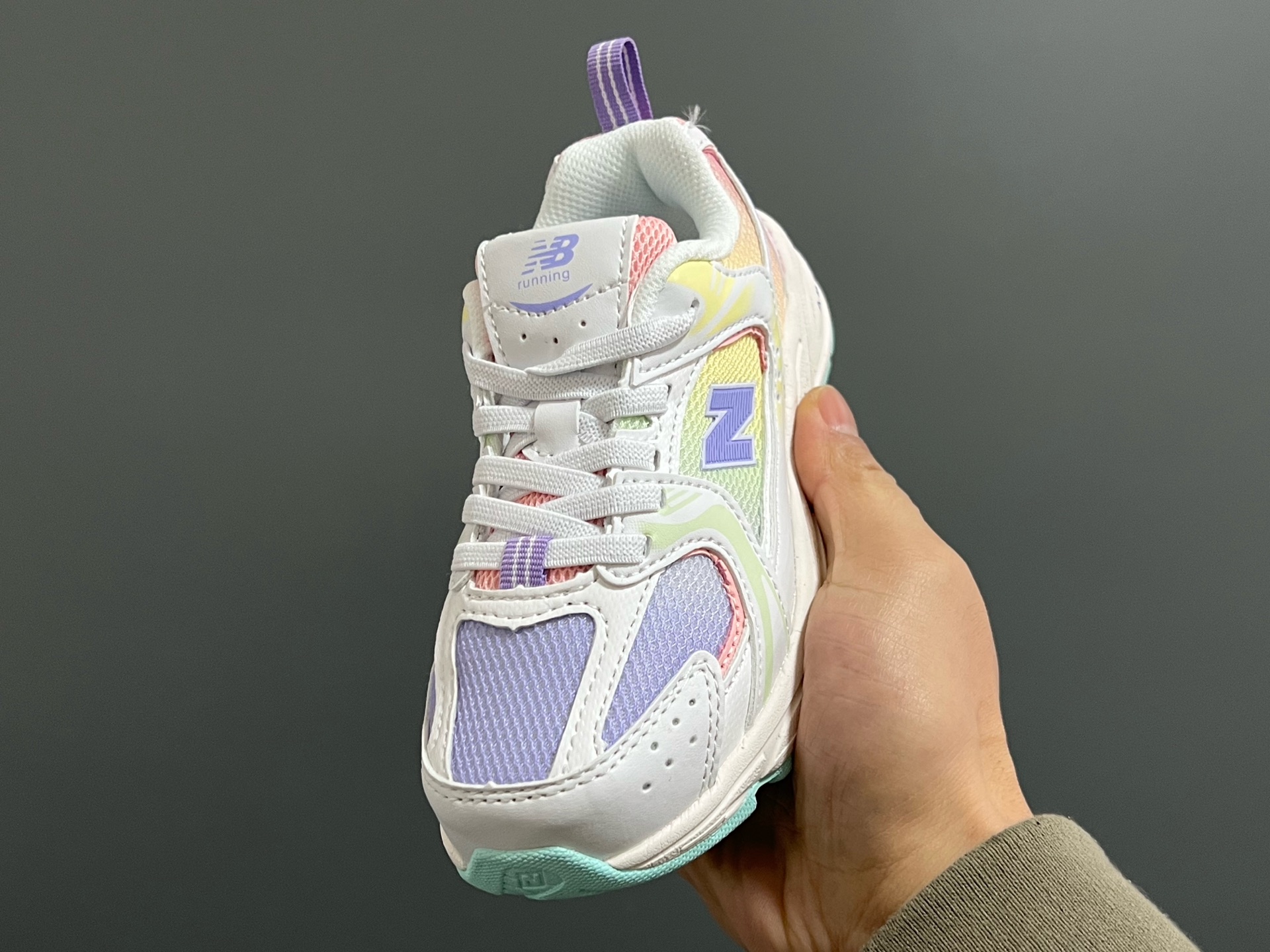 图片[3]-原单版牛B新款530网面儿童松紧带老爹运动鞋 尺码：26-37码 新工厂新工艺❤️ 经典NB530老爹款🆕 松紧带设计钱，穿脱超方便✌🏻 老爹款百搭又时髦✨-选品中心