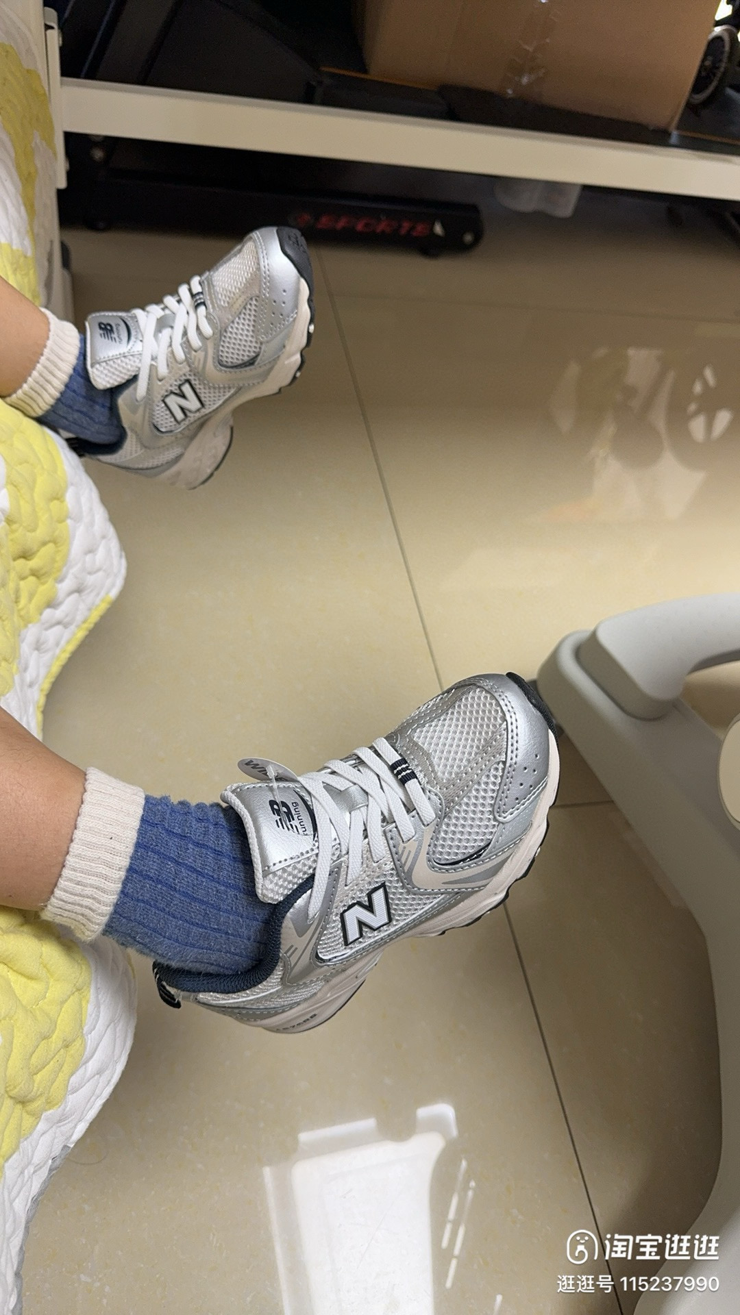 图片[8]-原单版牛B新款530网面儿童松紧带老爹运动鞋 尺码：26-37码 新工厂新工艺❤️ 经典NB530老爹款🆕 松紧带设计钱，穿脱超方便✌🏻 老爹款百搭又时髦✨-选品中心