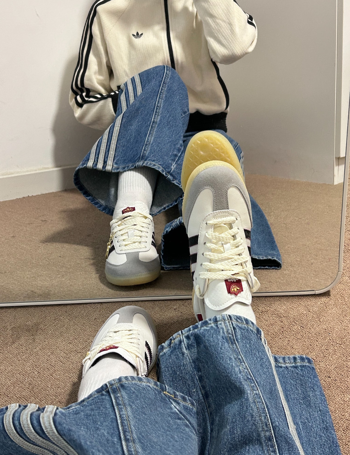 图片[9]-A家德训新年限定色儿童休闲鞋 尺码：22-37码 经典德训系列🆕 大小童匠心打造❤️ 小童松紧带，大童鞋带款 原装精致细节‼️ 质感满分💯 新年限定配色，满分推荐✔️-选品中心