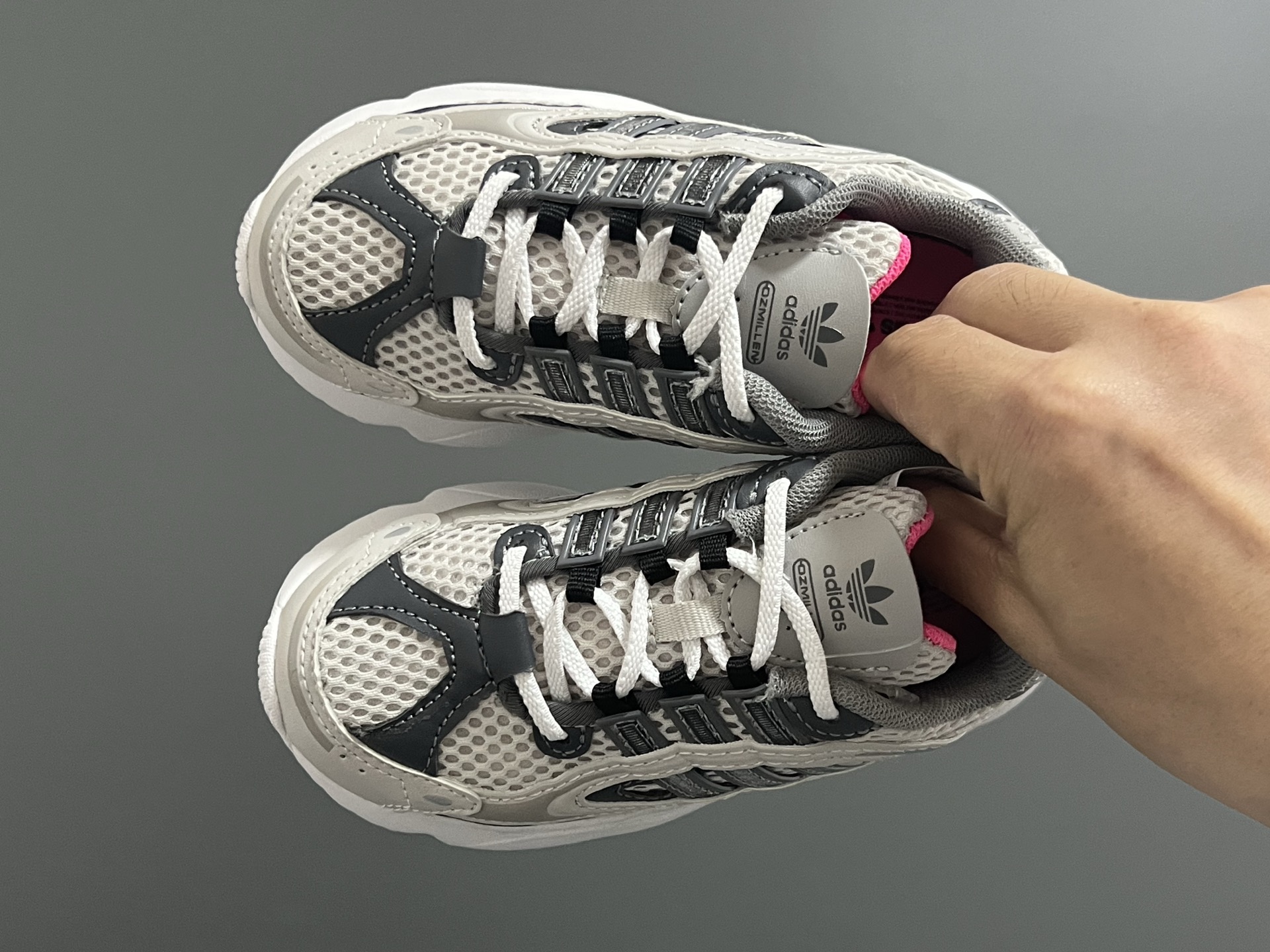 Adidas ’90s Retro Sneakers: High-Quality Leather Collages, Quick-Banded Design, Size 26-37. - 图片 2