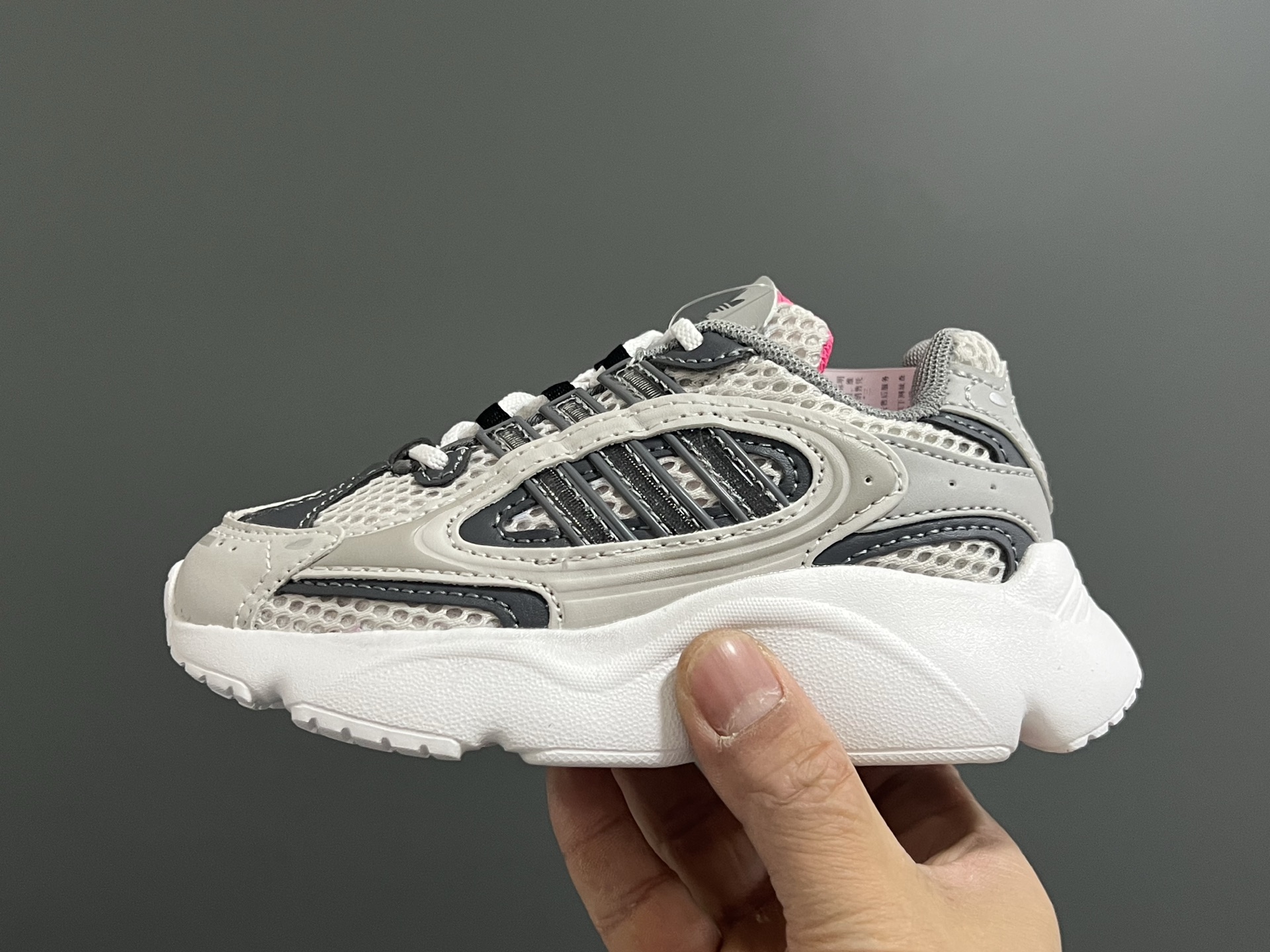 Adidas ’90s Retro Sneakers: High-Quality Leather Collages, Quick-Banded Design, Size 26-37. - 图片 4