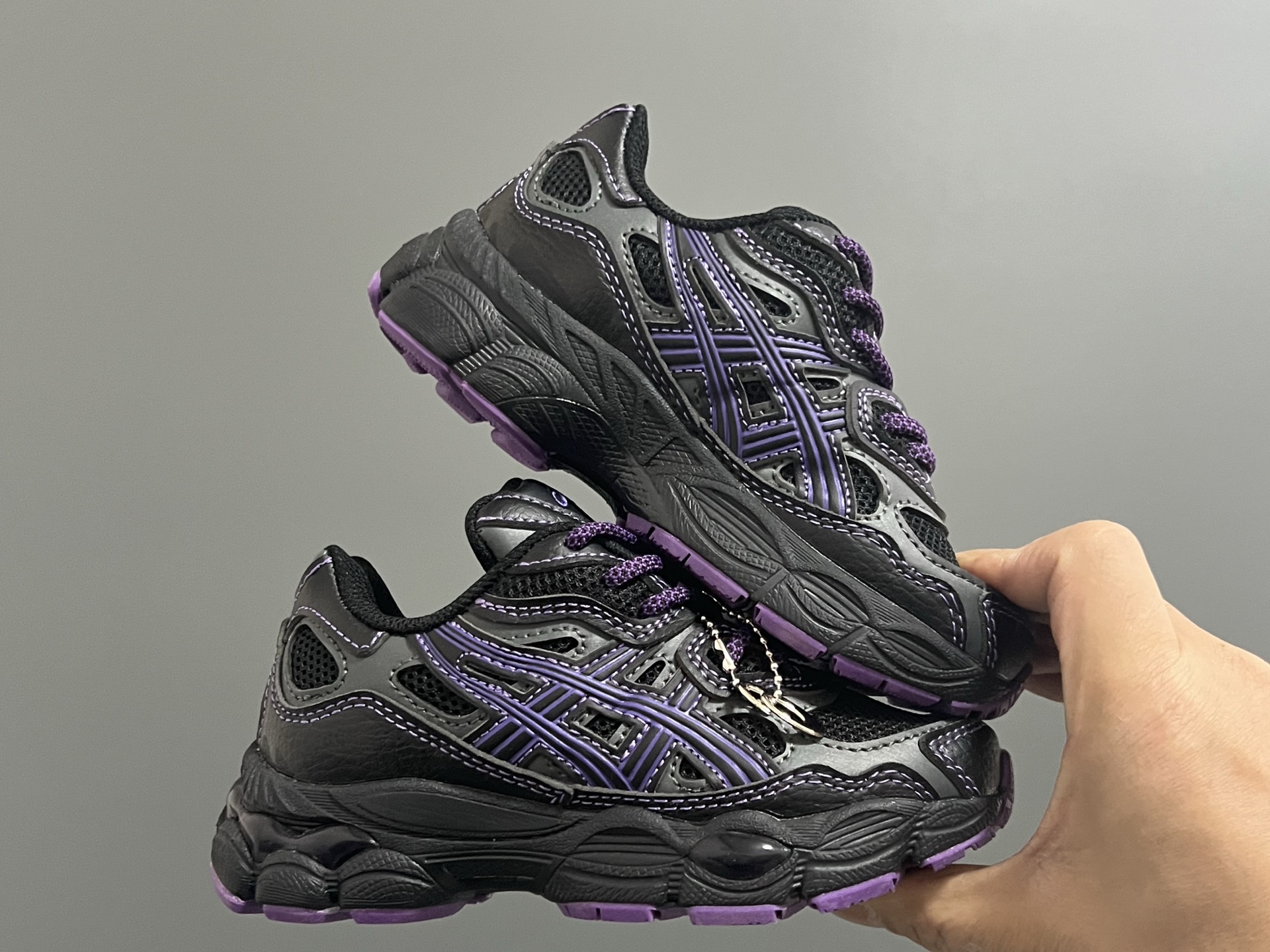 图片[9]-另一工厂 亚瑟士YSS新款gel-nyc鞋带款儿童运动老爹鞋26-37码 经典亚瑟士系列🆕 老爹款式设计，百搭又时髦✨ 橡胶耐磨防滑大底，脚感超赞👍🏻-选品中心