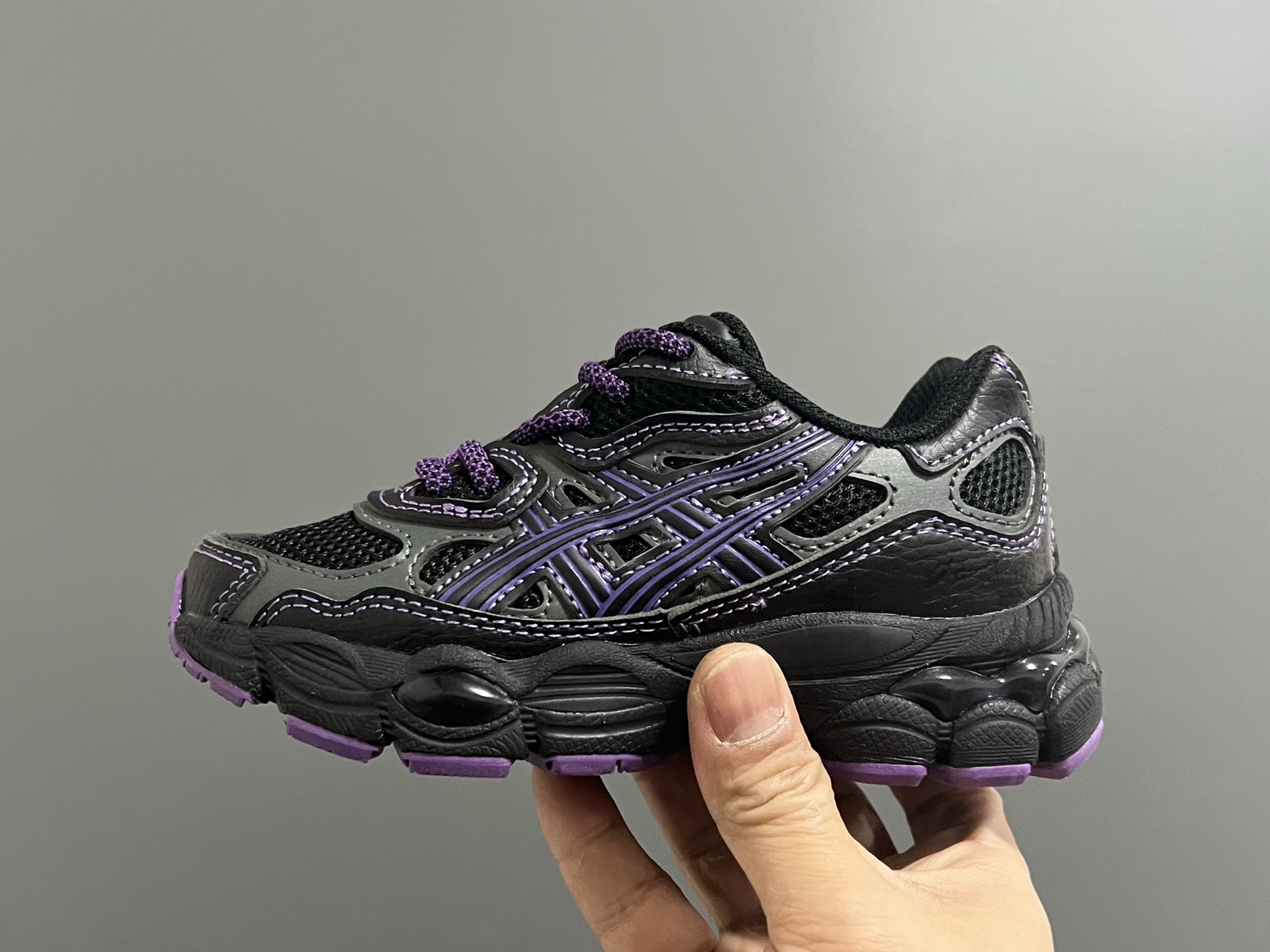 图片[4]-另一工厂 亚瑟士YSS新款gel-nyc鞋带款儿童运动老爹鞋26-37码 经典亚瑟士系列🆕 老爹款式设计，百搭又时髦✨ 橡胶耐磨防滑大底，脚感超赞👍🏻-选品中心