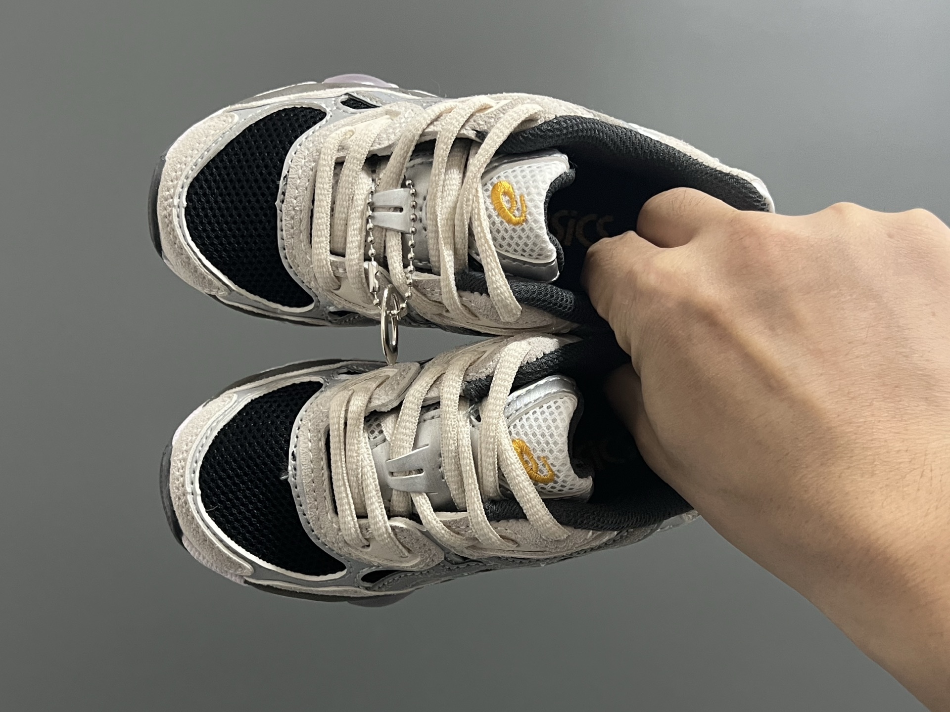 另一工厂 亚瑟士YSS新款gel-nyc鞋带款儿童运动老爹鞋26-37码 经典亚瑟士系列🆕 老爹款式设计，百搭又时髦✨ 橡胶耐磨防滑大底，脚感超赞👍🏻-选品中心