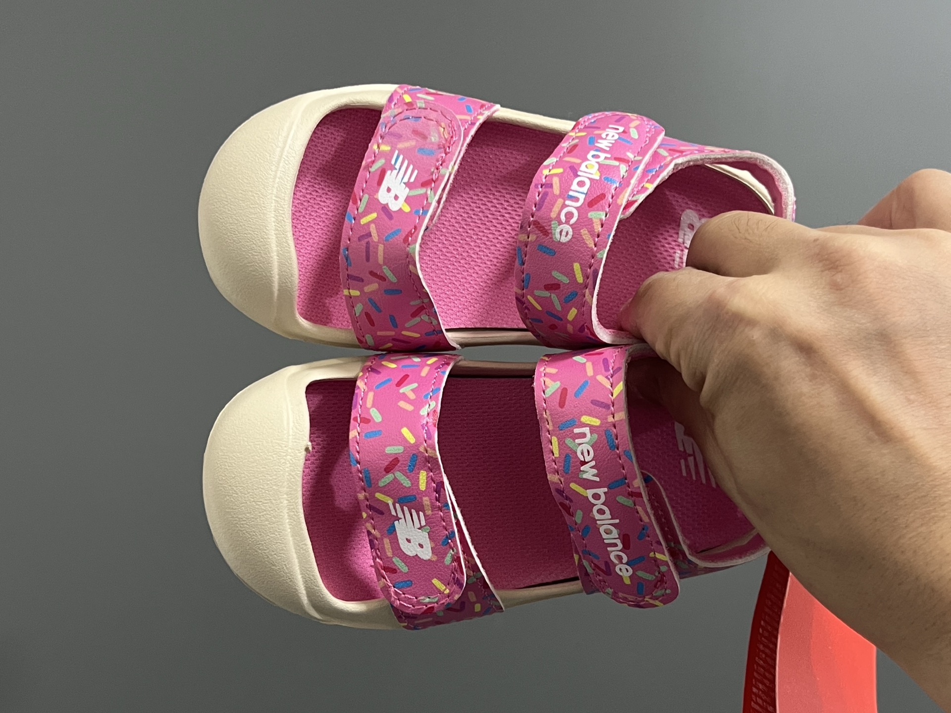 New Morandi Color Toe-to-Toe Sandals: 220 Packs of Mail, South Korean Official Syncs with Brand-New Face