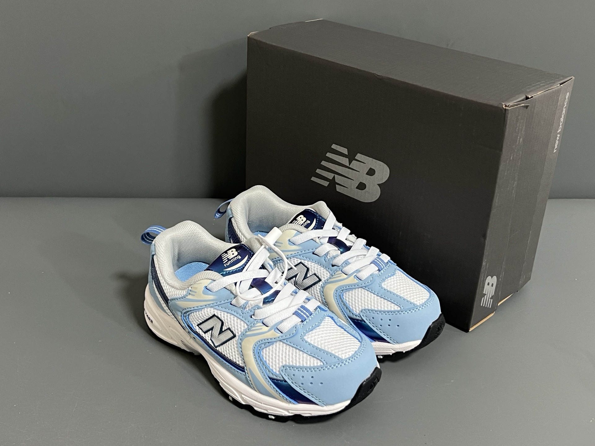 图片[4]-牛B 春秋新款530网面儿童松紧带老爹运动鞋 尺码：26-37码 真的期待了好久，终于来咯👏🏻 囤起来开春必备❤️ 松紧带设计，海玻璃鞋垫超舒适☁️ 经典老爹款式，潮范儿十足🆒 超爱的新品🆕自留推荐❤️-选品中心