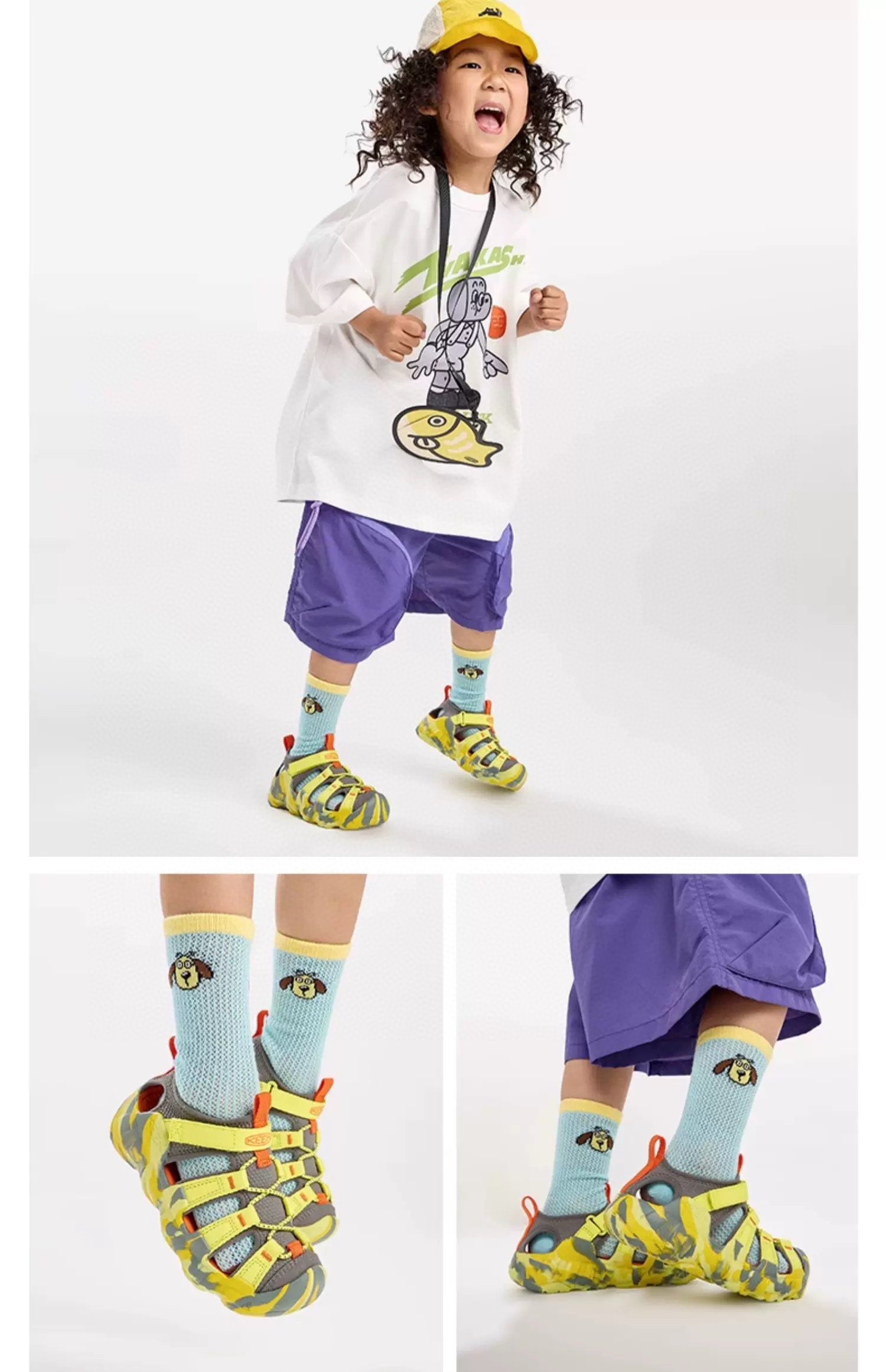 图片[9]-尺码表在这👇🏻KEEN 潮牌新款Hyperport H2超轻涉水儿童户外溯溪鞋凉鞋 尺码：24-35码 内长为适合脚长，脚多长选多长. 例：脚长17左右选择29码比较合适 多花一分钟量好脚长，🉑节约来回换码的时间和运费哦😘-选品中心