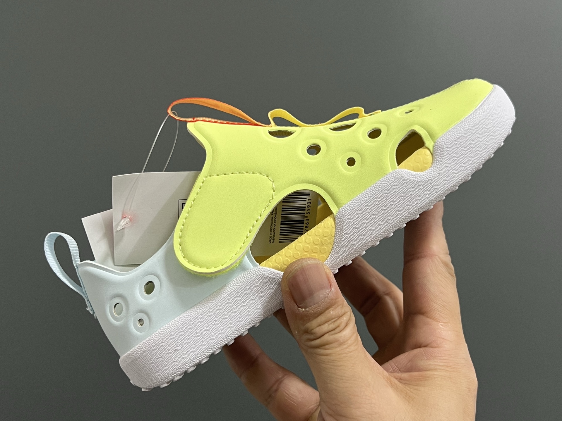 图片[6]-NK新款阳光SUNRAY PROTECT 4代儿童沙滩镂空凉鞋 尺码：22-35码 高端1：1原版定制 优质皮料镂空设计，透气又舒适☁️ 飞翼魔术贴设计，穿脱方便✌🏻 超软内垫，脚感超舒适✔️ 耐磨防滑大底，脚感不言而喻👍🏻-选品中心