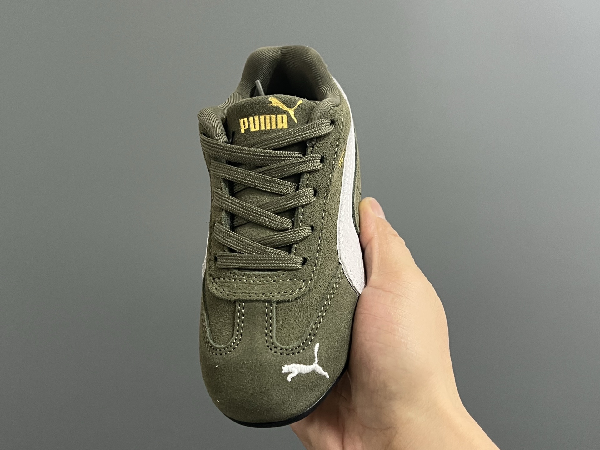 图片[3]-彪马赛车鞋 复古德训儿童休闲鞋24-35码 优质猪八革面料，质感满满💯两幅鞋带替换，附赠鞋带扣✔️橡胶耐磨防滑大底，脚感不言而喻☁️-选品中心