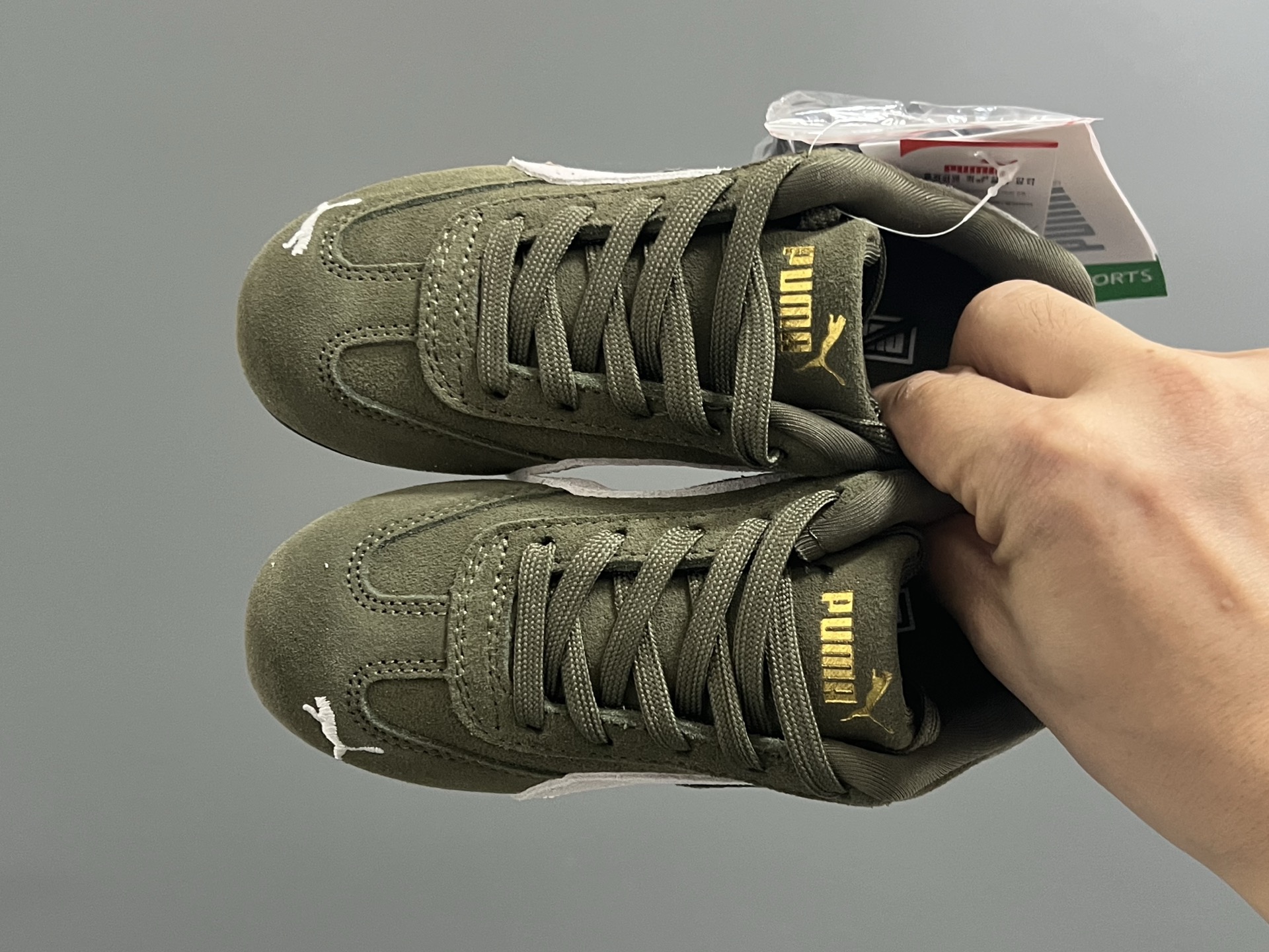 图片[2]-彪马赛车鞋 复古德训儿童休闲鞋24-35码 优质猪八革面料，质感满满💯两幅鞋带替换，附赠鞋带扣✔️橡胶耐磨防滑大底，脚感不言而喻☁️-选品中心