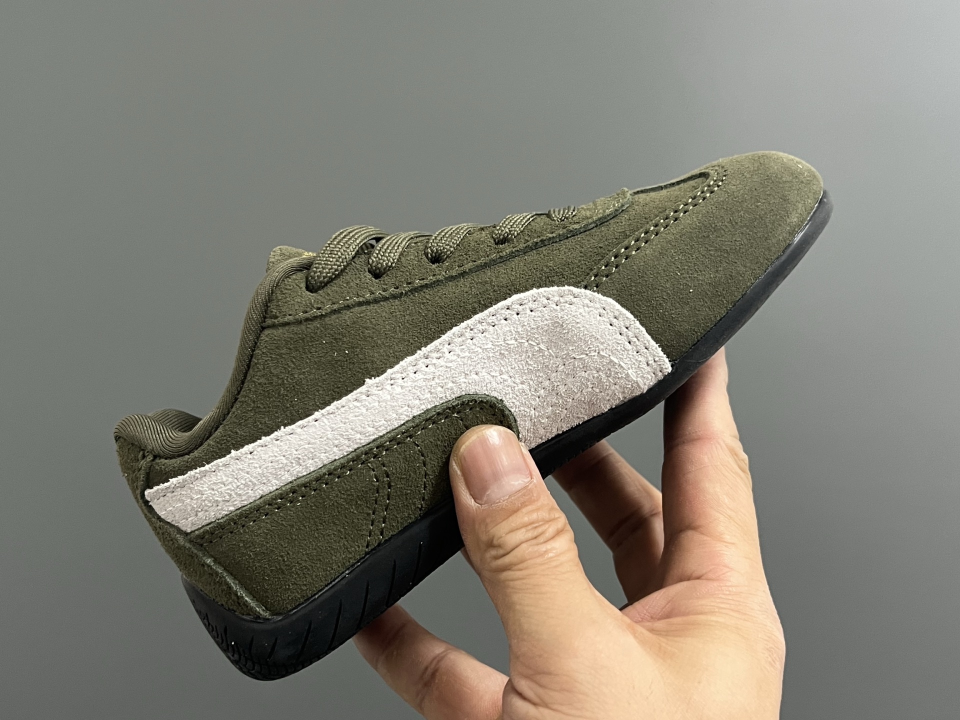 图片[6]-彪马赛车鞋 复古德训儿童休闲鞋24-35码 优质猪八革面料，质感满满💯两幅鞋带替换，附赠鞋带扣✔️橡胶耐磨防滑大底，脚感不言而喻☁️-选品中心