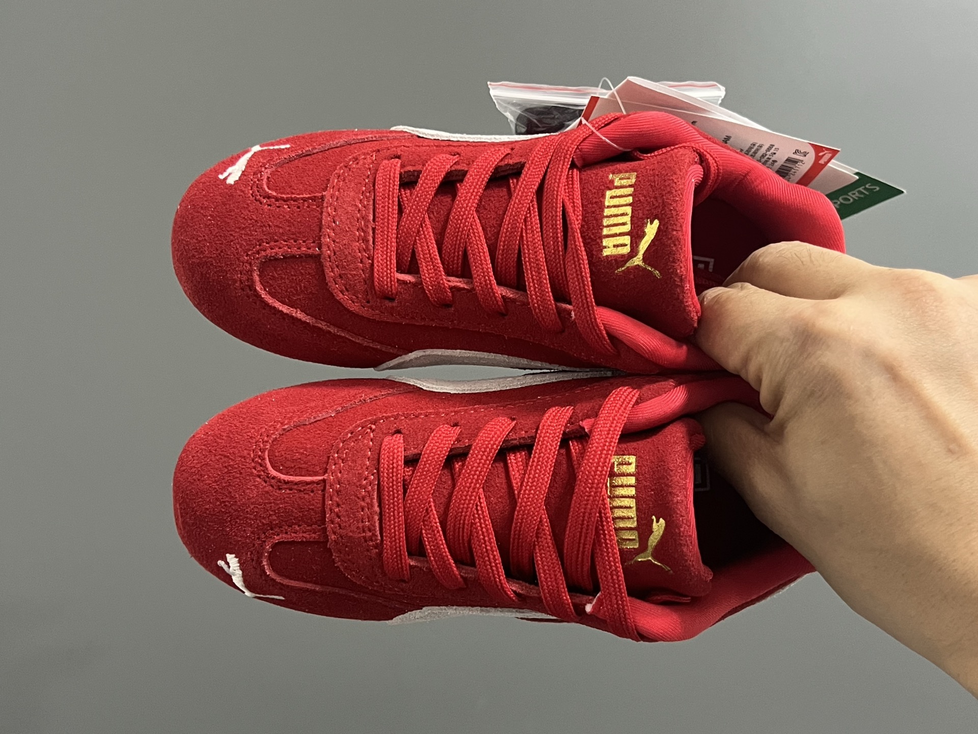 彪马赛车鞋 复古德训儿童休闲鞋24-35码 优质猪八革面料，质感满满💯两幅鞋带替换，附赠鞋带扣✔️橡胶耐磨防滑大底，脚感不言而喻☁️-选品中心