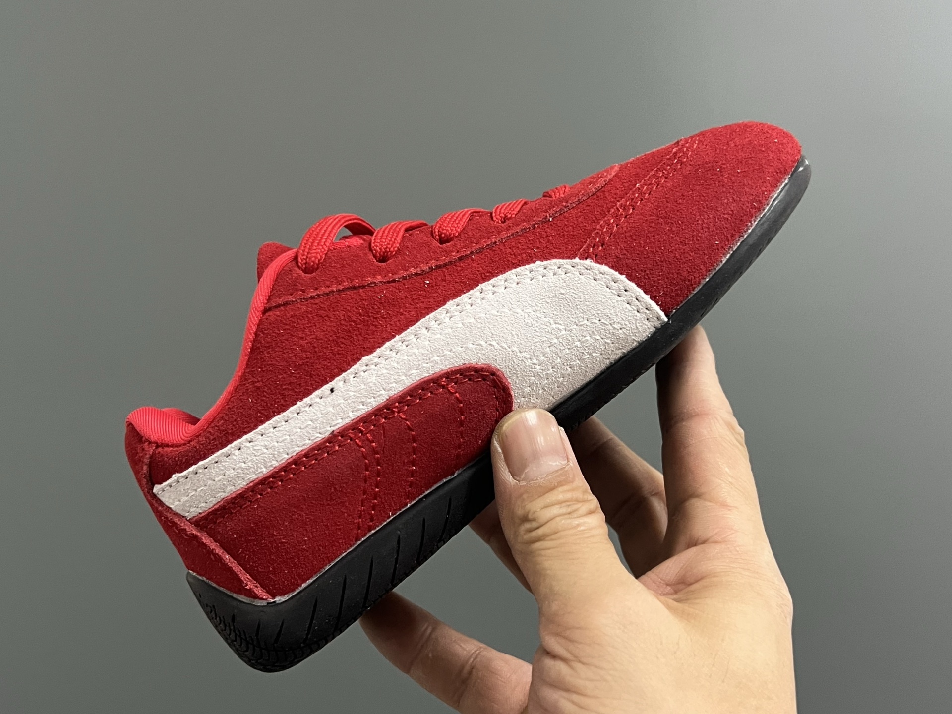 图片[8]-彪马赛车鞋 复古德训儿童休闲鞋24-35码 优质猪八革面料，质感满满💯两幅鞋带替换，附赠鞋带扣✔️橡胶耐磨防滑大底，脚感不言而喻☁️-选品中心