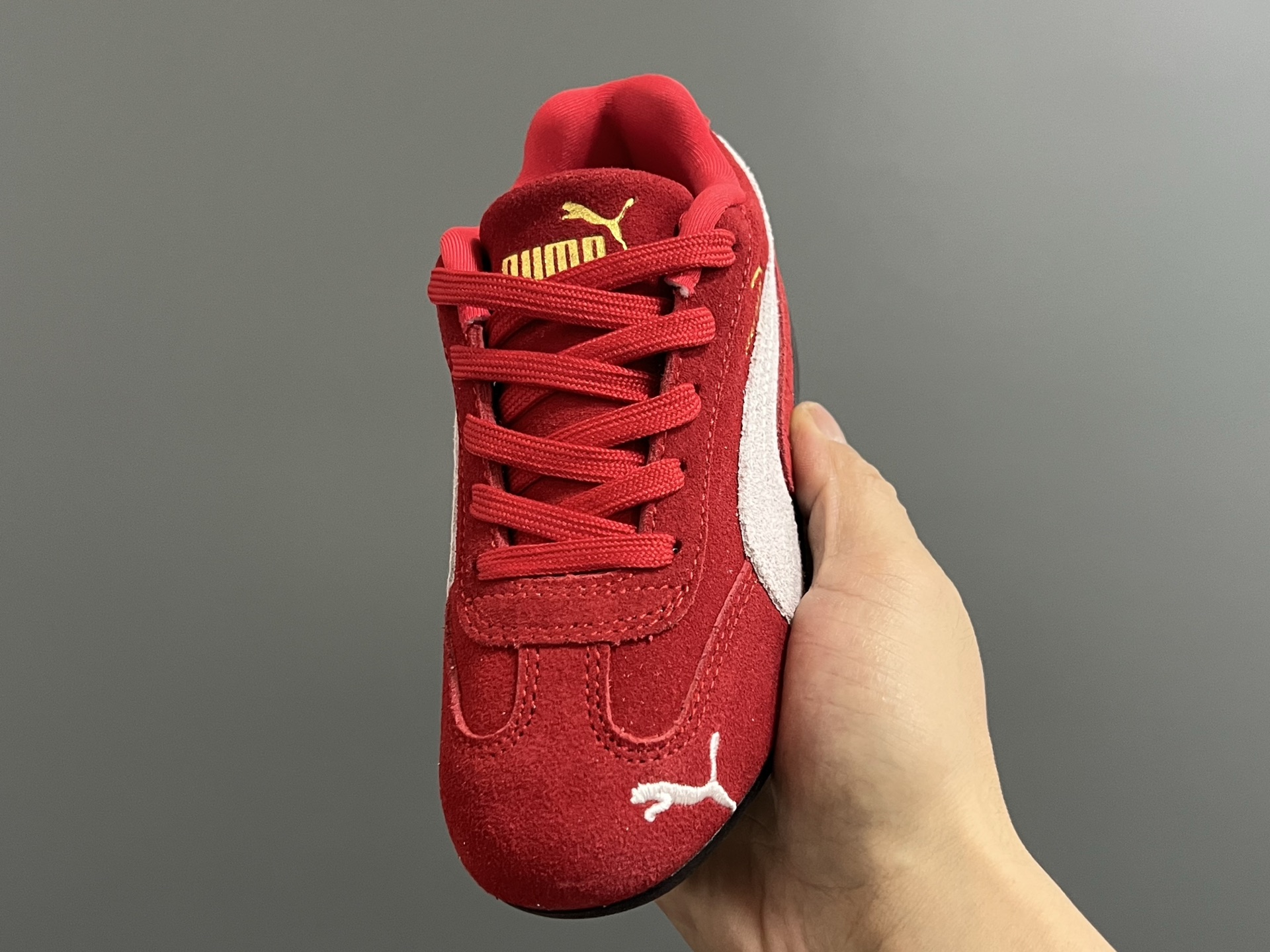 图片[3]-彪马赛车鞋 复古德训儿童休闲鞋24-35码 优质猪八革面料，质感满满💯两幅鞋带替换，附赠鞋带扣✔️橡胶耐磨防滑大底，脚感不言而喻☁️-选品中心