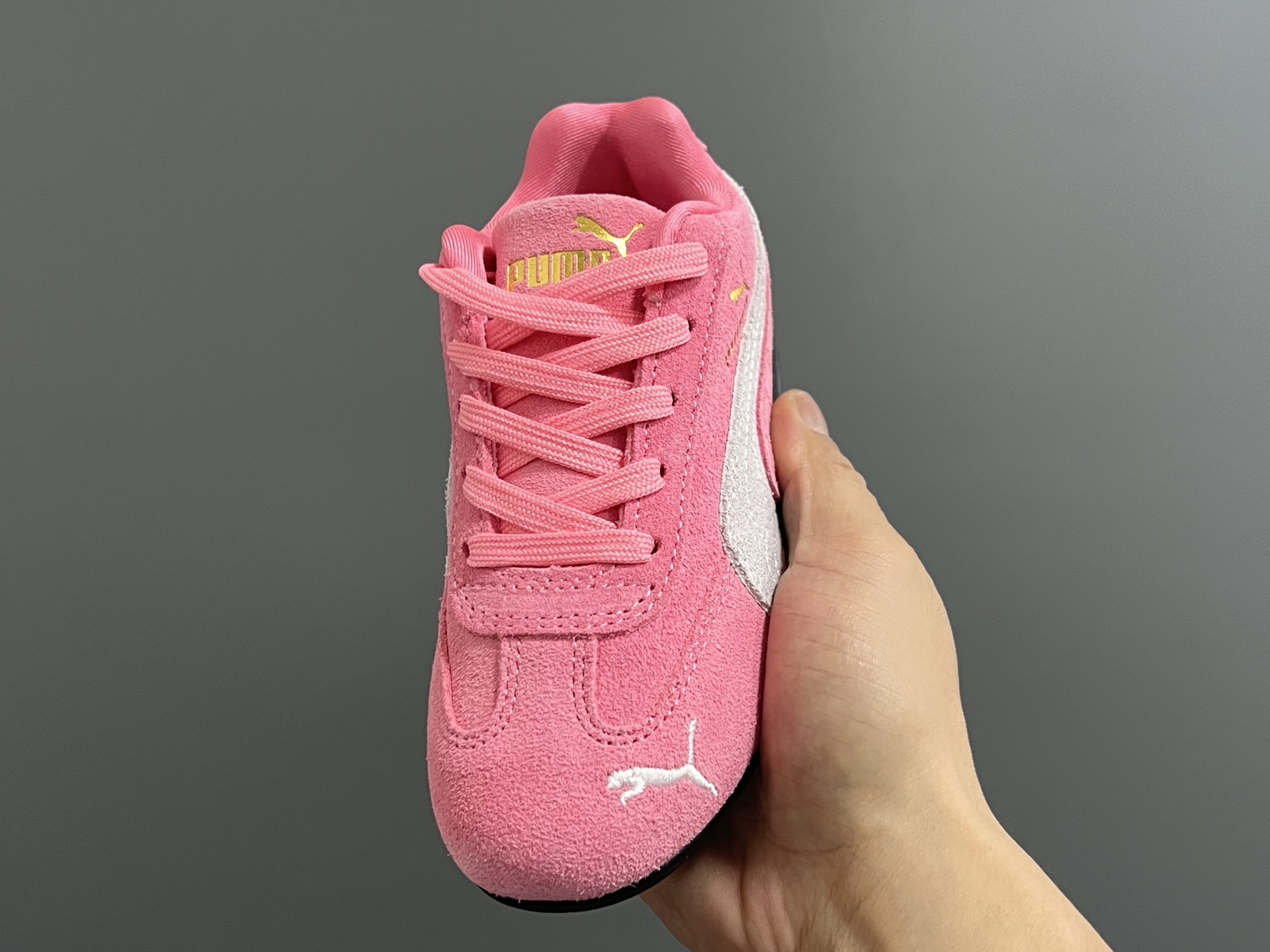 图片[3]-彪M新款复古德训儿童休闲鞋 尺码：24-35码 经典PUMA🏎️系列🆕 优质猪八革面料，质感满满💯 两幅鞋带替换，附赠鞋带扣✔️ 橡胶耐磨防滑大底，脚感不言而喻☁️-选品中心