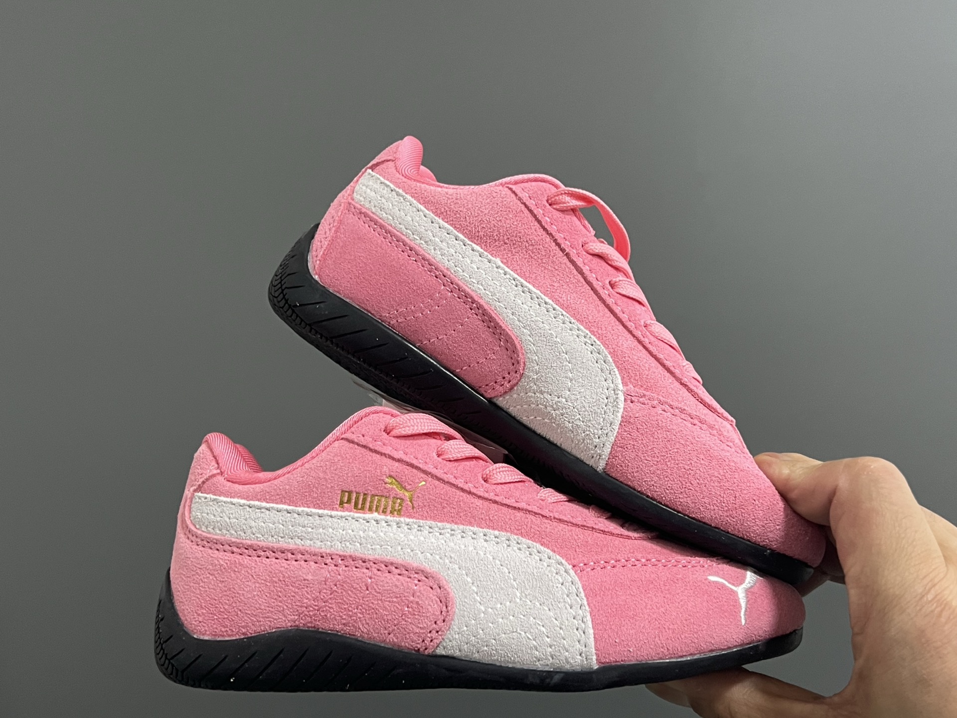 图片[9]-彪M新款复古德训儿童休闲鞋 尺码：24-35码 经典PUMA🏎️系列🆕 优质猪八革面料，质感满满💯 两幅鞋带替换，附赠鞋带扣✔️ 橡胶耐磨防滑大底，脚感不言而喻☁️-选品中心