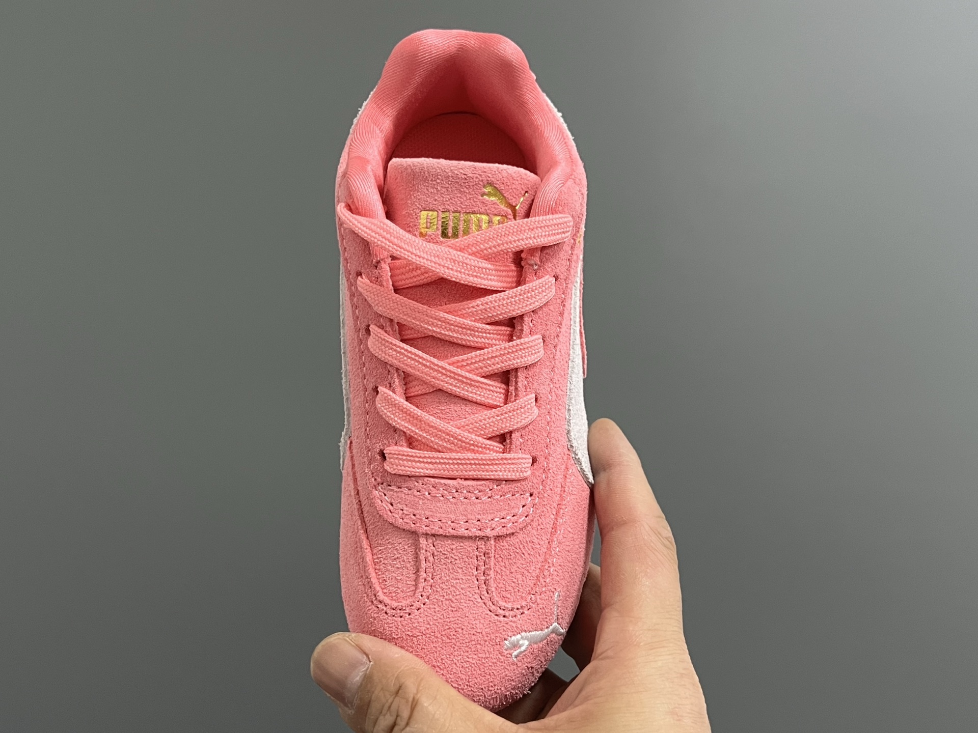 图片[6]-彪M新款复古德训儿童休闲鞋 尺码：24-35码 经典PUMA🏎️系列🆕 优质猪八革面料，质感满满💯 两幅鞋带替换，附赠鞋带扣✔️ 橡胶耐磨防滑大底，脚感不言而喻☁️-选品中心