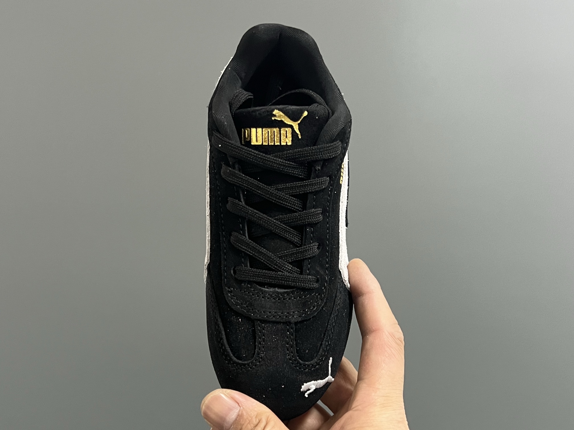 图片[8]-彪M新款复古德训儿童休闲鞋 尺码：24-35码 经典PUMA🏎️系列🆕 优质猪八革面料，质感满满💯 两幅鞋带替换，附赠鞋带扣✔️ 橡胶耐磨防滑大底，脚感不言而喻☁️-选品中心