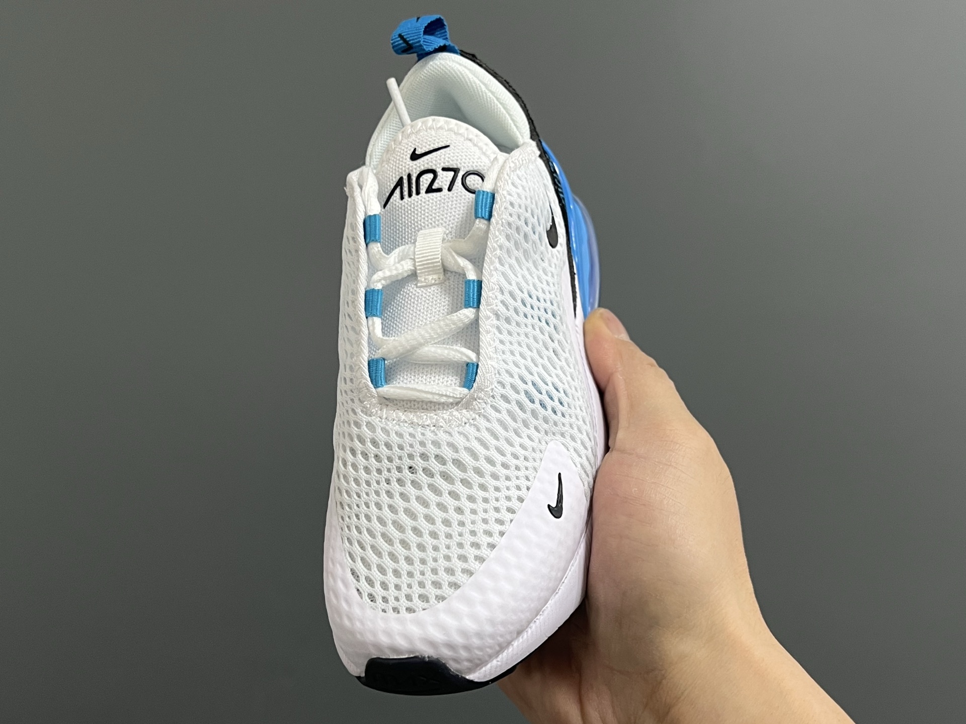 图片[3]-NK新款270网面儿童运动鞋 尺码：26-37码 经典270气垫款式🆕 网面透气拼接☁️ 真实气垫填充，脚感超赞👍🏻 质感满满💯-选品中心