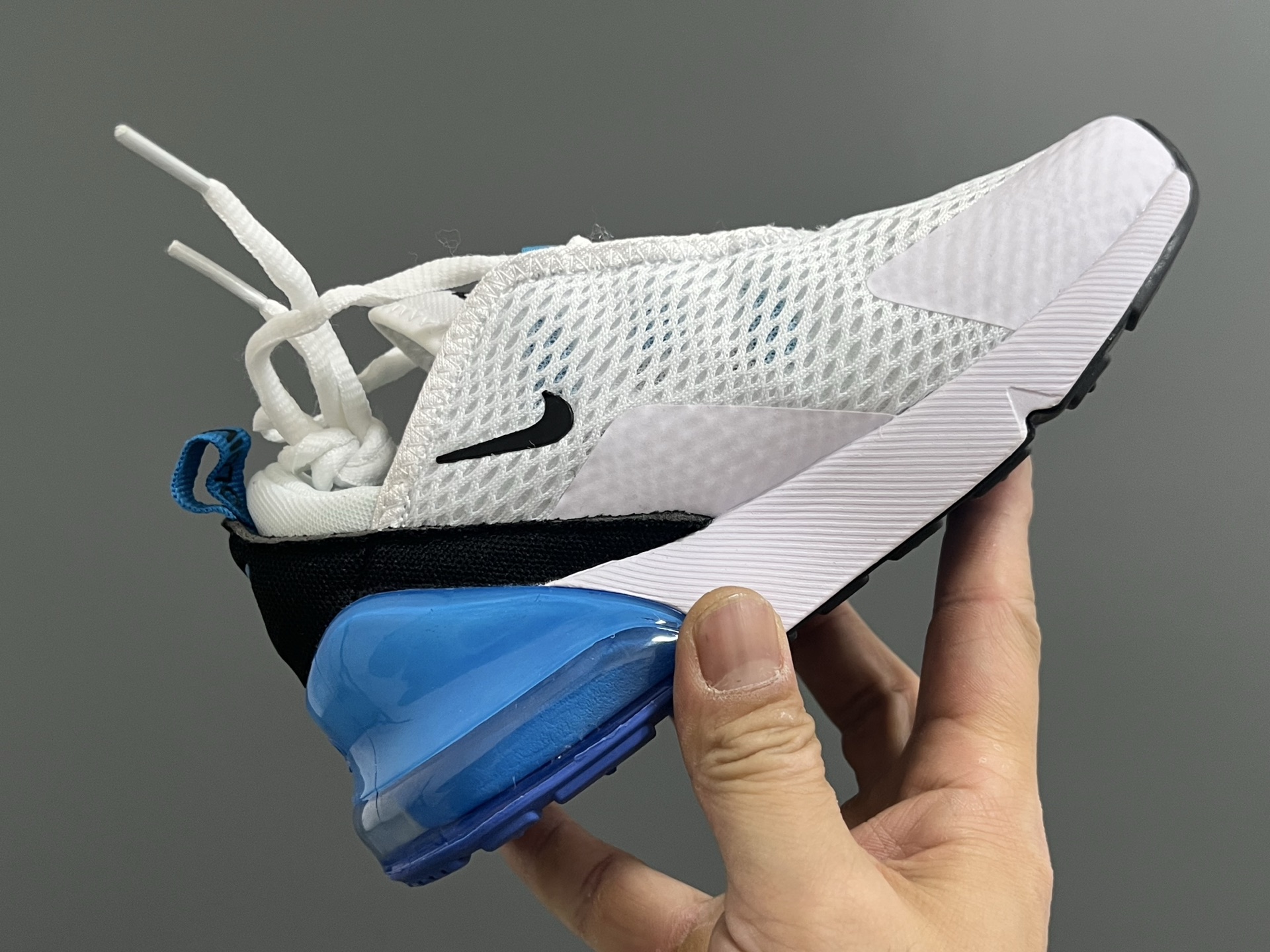 图片[7]-NK新款270网面儿童运动鞋 尺码：26-37码 经典270气垫款式🆕 网面透气拼接☁️ 真实气垫填充，脚感超赞👍🏻 质感满满💯-选品中心