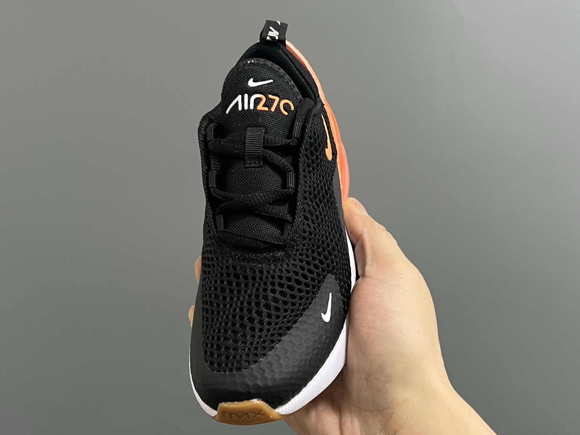 图片[3]-NK新款270网面儿童运动鞋 尺码：26-37码 经典270气垫款式🆕 网面透气拼接☁️ 真实气垫填充，脚感超赞👍🏻 质感满满💯-选品中心