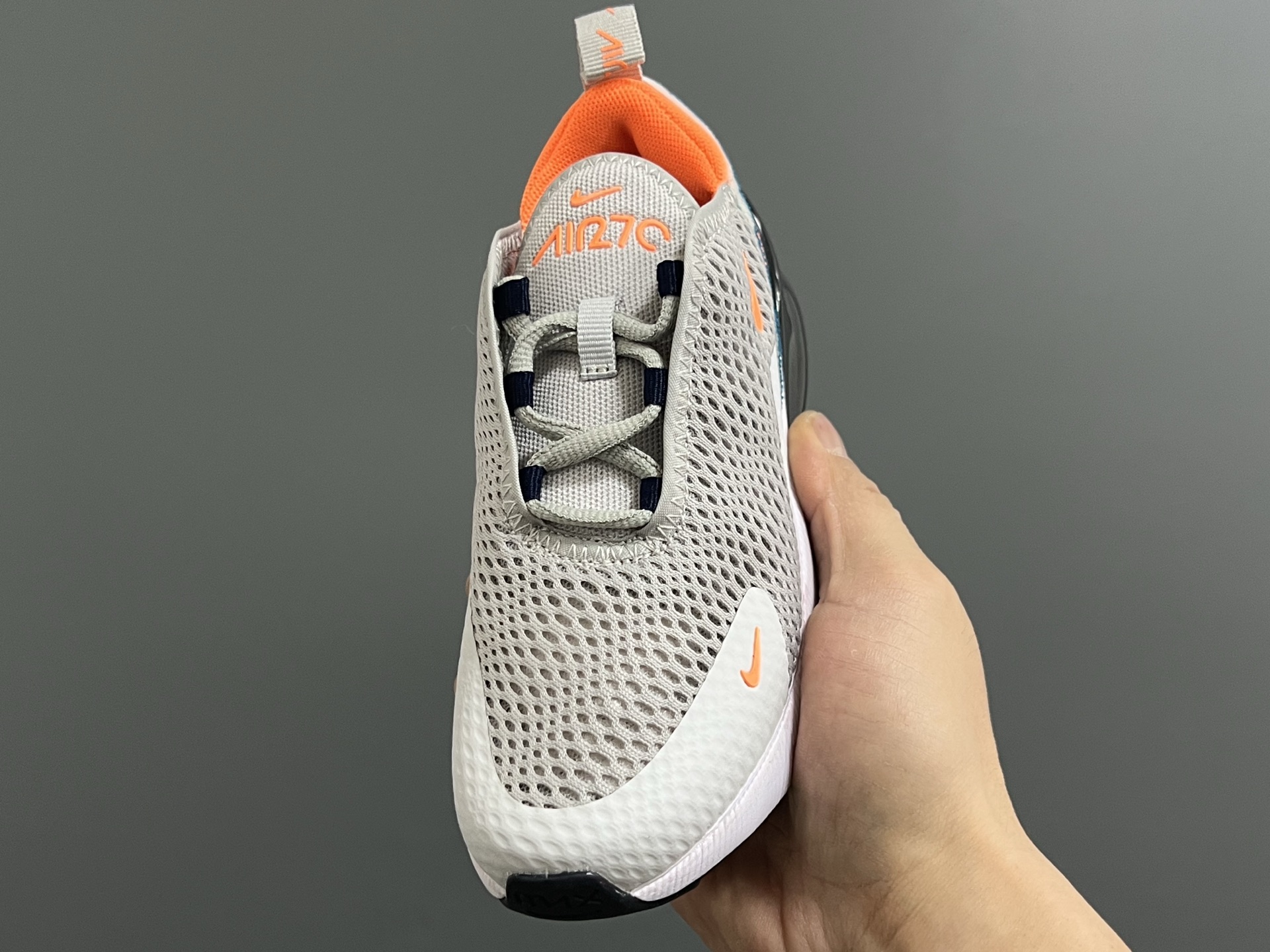 图片[3]-NK新款270网面儿童运动鞋 尺码：26-37码 经典270气垫款式🆕 网面透气拼接☁️ 真实气垫填充，脚感超赞👍🏻 质感满满💯-选品中心