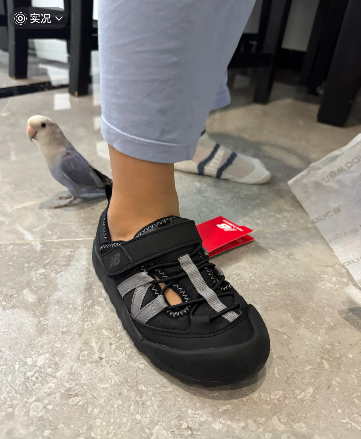 图片[6]-原单版NB新款K3205魔术贴户外儿童凉鞋 尺码：26–37码 NB新款永远让人无法拒绝✨ 透气面料镂空，魔术贴设计，穿脱方便✌🏻 橡胶耐磨防滑大底，脚踝超赞👍🏻-选品中心