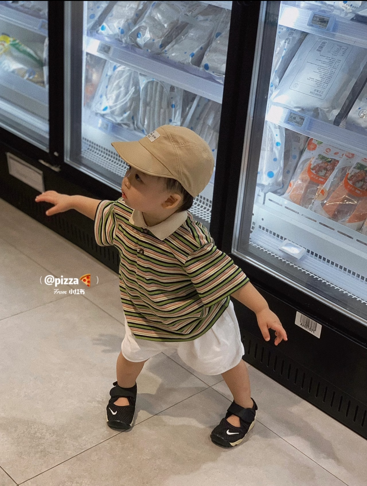 图片[7]-尺码表更新👇🏻NK新款忍者网面儿童透气凉鞋 尺码：24-37码 内长为适合脚长，脚多长选多长 例：脚长17左右选择28码比较合适 多花一分钟量好脚长，🉑节约来回换码的时间和运费哦😘-选品中心