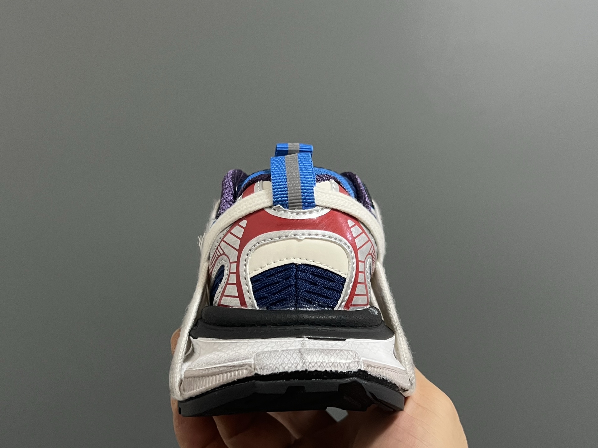 图片[7]-巴家新款蜘蛛侠绑带一脚蹬儿童老爹鞋 尺码：26-37码 经典巴黎世家老爹款式🆕 一脚蹬设计，穿脱方便✌🏻 时髦又洋气的老爹款式👍🏻-选品中心