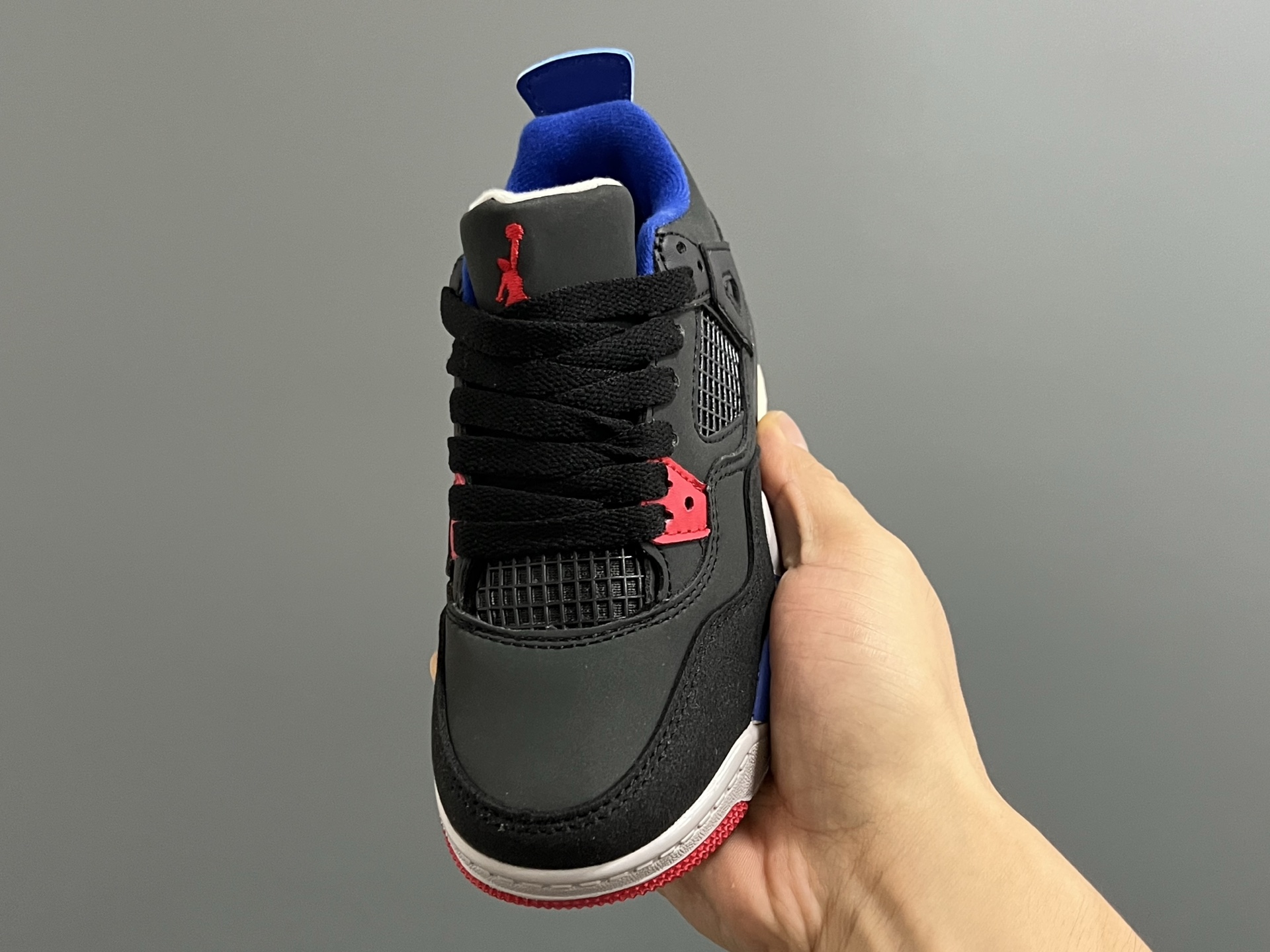 图片[3]-乔/4代新款男女童儿童篮球鞋运动鞋 尺码：22-37.5码 潮童必备的AJ4，百搭时尚🆒 采用头层皮打造，高级感满满🈵️ 打理超方便✔️ 橡胶组合大底，耐磨防滑👍🏻 史上最全配色，怎么选都不会踩雷🔥-选品中心