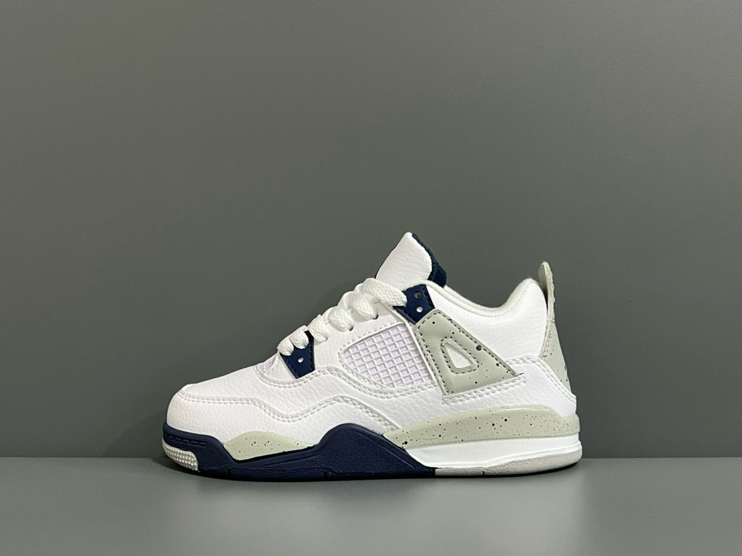 图片[8]-乔4代新款男女童儿童篮球鞋运动鞋 尺码：22-37.5码 潮童必备的AJ4，百搭时尚🆒 采用头层皮打造，高级感满满🈵️ 打理超方便✔️ 橡胶组合大底，耐磨防滑👍🏻 史上最全配色，怎么选都不会踩雷🔥-选品中心