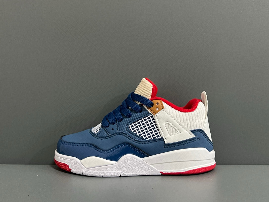 图片[4]-乔4代新款男女童儿童篮球鞋运动鞋 尺码：22-37.5码 潮童必备的AJ4，百搭时尚🆒 采用头层皮打造，高级感满满🈵️ 打理超方便✔️ 橡胶组合大底，耐磨防滑👍🏻 史上最全配色，怎么选都不会踩雷🔥-选品中心