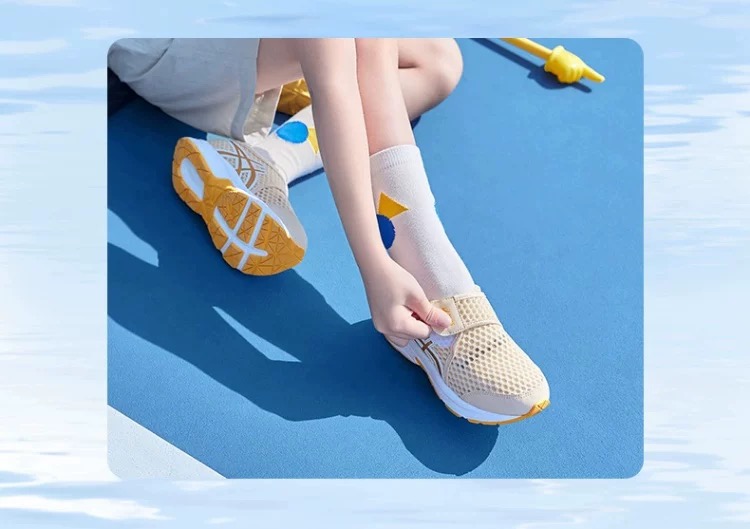 图片[8]-YSS新款单魔术贴儿童运动鞋 尺码：26-35码 经典亚瑟士系列🔥 网面透气舒适☁️ 单魔术贴设计，穿脱方便✌🏻 橡胶耐磨防滑大底，脚感不言而喻✔️-选品中心