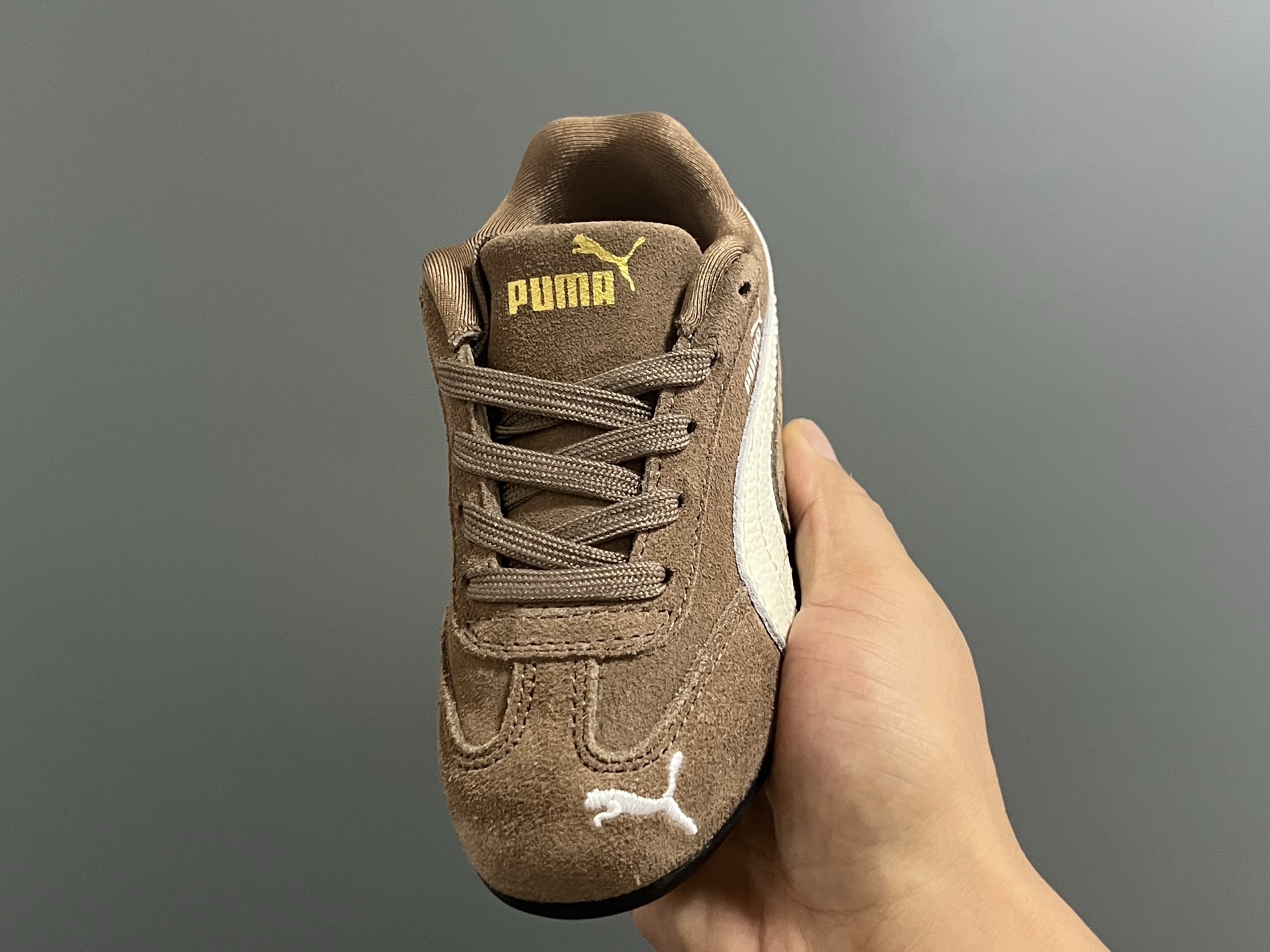 图片[3]-活动彪M新款复古德训儿童休闲鞋 尺码：24-35码 经典PUMA🏎️系列🆕 优质猪八革面料，质感满满💯 两幅鞋带替换，附赠鞋带扣✔️ 橡胶耐磨防滑大底，脚感不言而喻☁️-选品中心