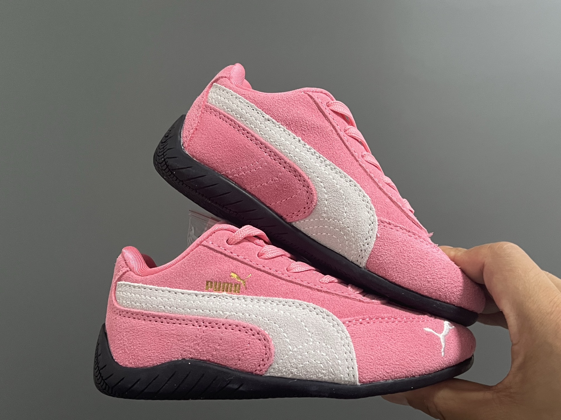 图片[9]-活动彪M新款复古德训儿童休闲鞋 尺码：24-35码 经典PUMA🏎️系列🆕 优质猪八革面料，质感满满💯 两幅鞋带替换，附赠鞋带扣✔️ 橡胶耐磨防滑大底，脚感不言而喻☁️-选品中心