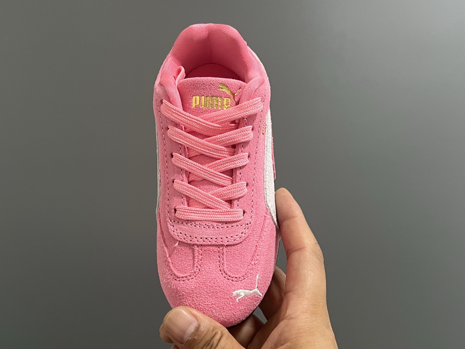 图片[8]-活动彪M新款复古德训儿童休闲鞋 尺码：24-35码 经典PUMA🏎️系列🆕 优质猪八革面料，质感满满💯 两幅鞋带替换，附赠鞋带扣✔️ 橡胶耐磨防滑大底，脚感不言而喻☁️-选品中心