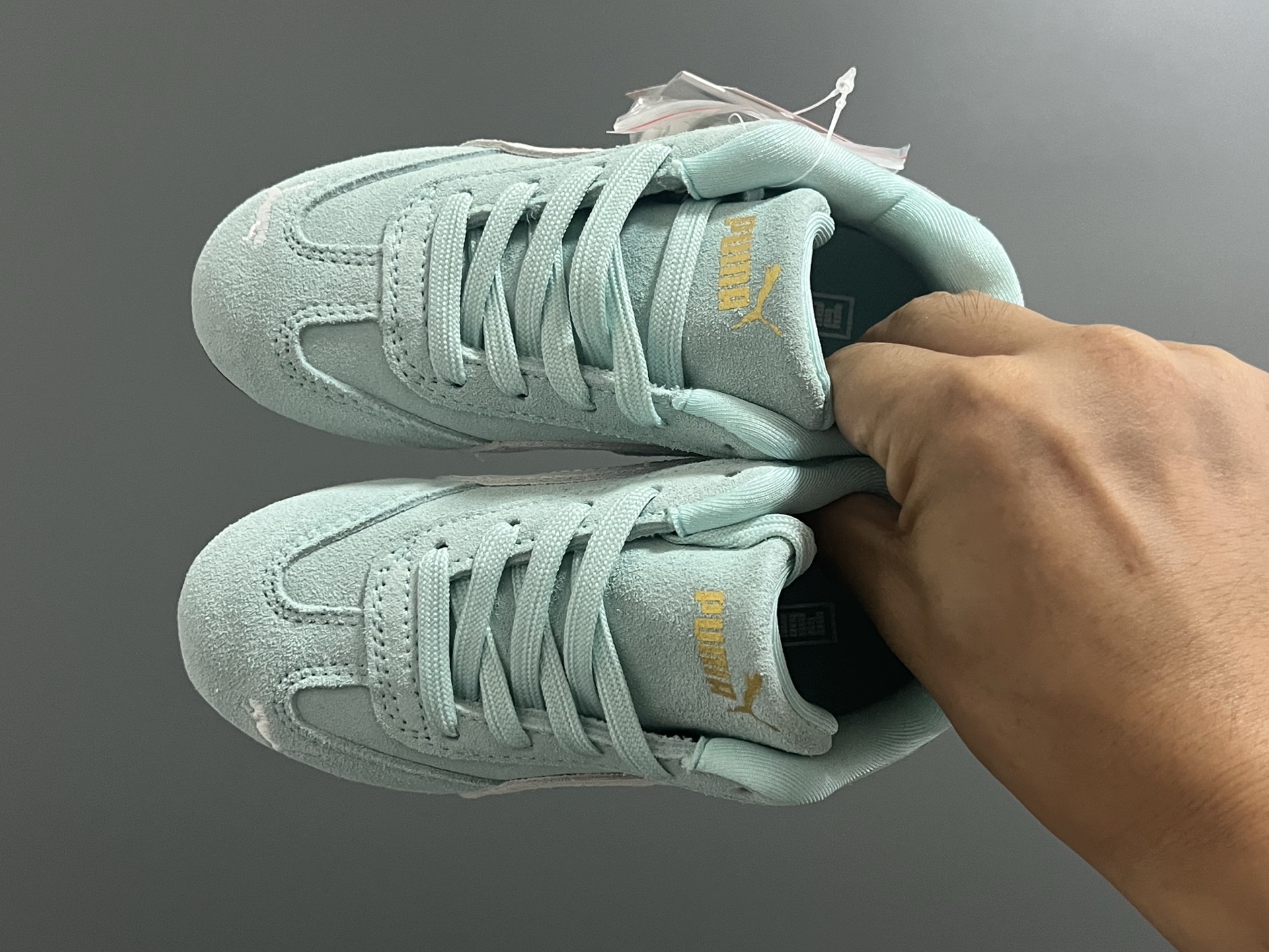 活动彪M新款复古德训儿童休闲鞋 尺码：24-35码 经典PUMA🏎️系列🆕 优质猪八革面料，质感满满💯 两幅鞋带替换，附赠鞋带扣✔️ 橡胶耐磨防滑大底，脚感不言而喻☁️-选品中心