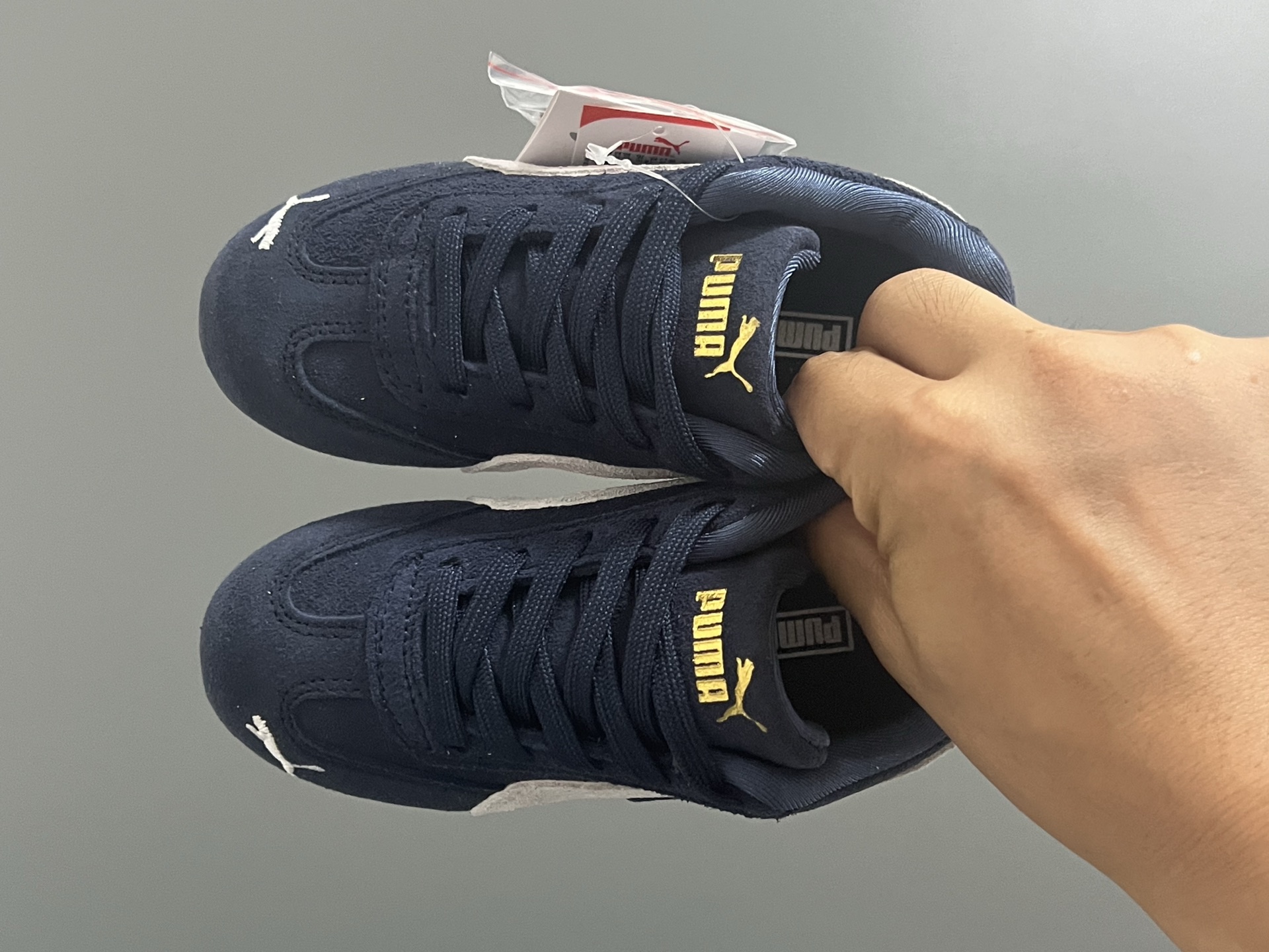 活动彪M新款复古德训儿童休闲鞋 尺码：24-35码 经典PUMA🏎️系列🆕 优质猪八革面料，质感满满💯 两幅鞋带替换，附赠鞋带扣✔️ 橡胶耐磨防滑大底，脚感不言而喻☁️-选品中心