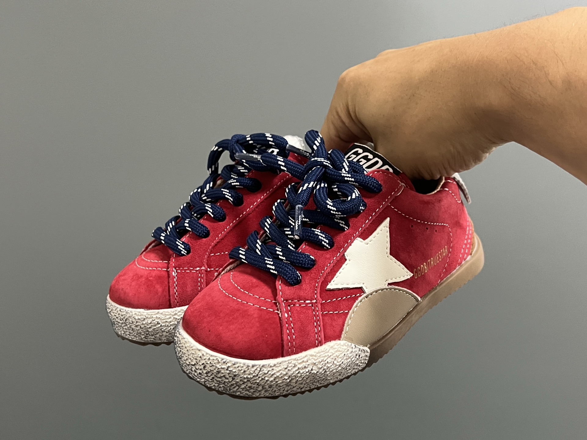 图片[2]-GGDB 儿童星星小脏鞋 26-37码 经典GGDB小脏鞋🆕星星装饰设计🌟 耐磨防滑大底，脚感超赞👍🏻时髦又洋气✨-选品中心