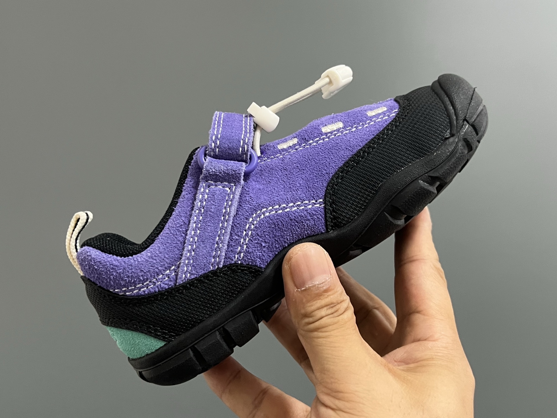 图片[6]-KEEN 新配色户外儿童登山鞋 尺码：24-37码 祖国版YYDS 新配色好好看😍 优质麂皮面料，轻微防水💧 魔术贴➕松紧带设计，穿脱方便✔️ 橡胶耐磨防滑大底，脚感超赞👍🏻-选品中心