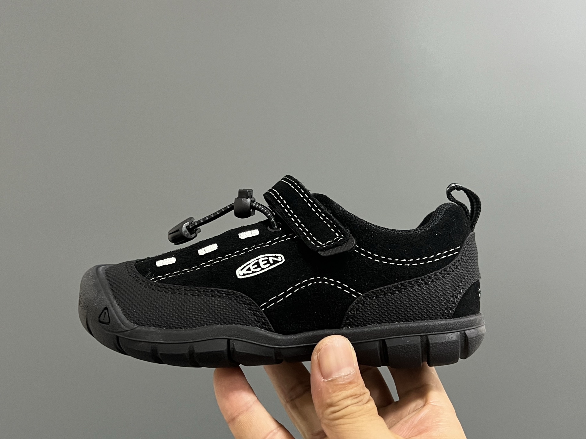 图片[4]-KEEN 新配色户外儿童登山鞋 尺码：24-37码 祖国版YYDS 新配色好好看😍 优质麂皮面料，轻微防水💧 魔术贴➕松紧带设计，穿脱方便✔️ 橡胶耐磨防滑大底，脚感超赞👍🏻-选品中心