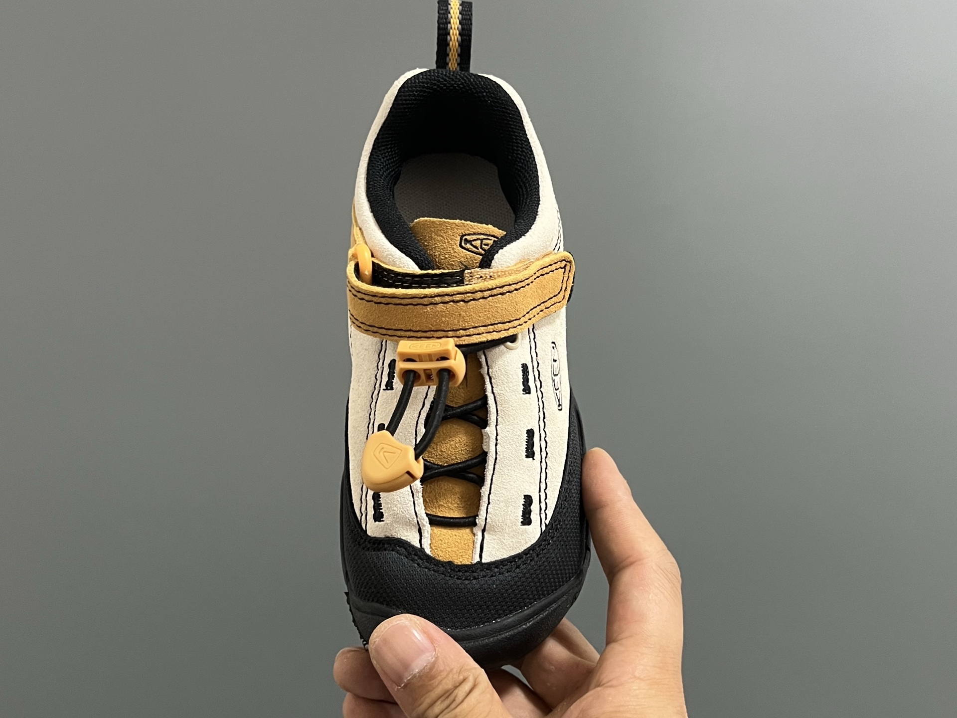 图片[8]-KEEN 新配色户外儿童登山鞋 尺码：24-37码 祖国版YYDS 新配色好好看😍 优质麂皮面料，轻微防水💧 魔术贴➕松紧带设计，穿脱方便✔️ 橡胶耐磨防滑大底，脚感超赞👍🏻-选品中心