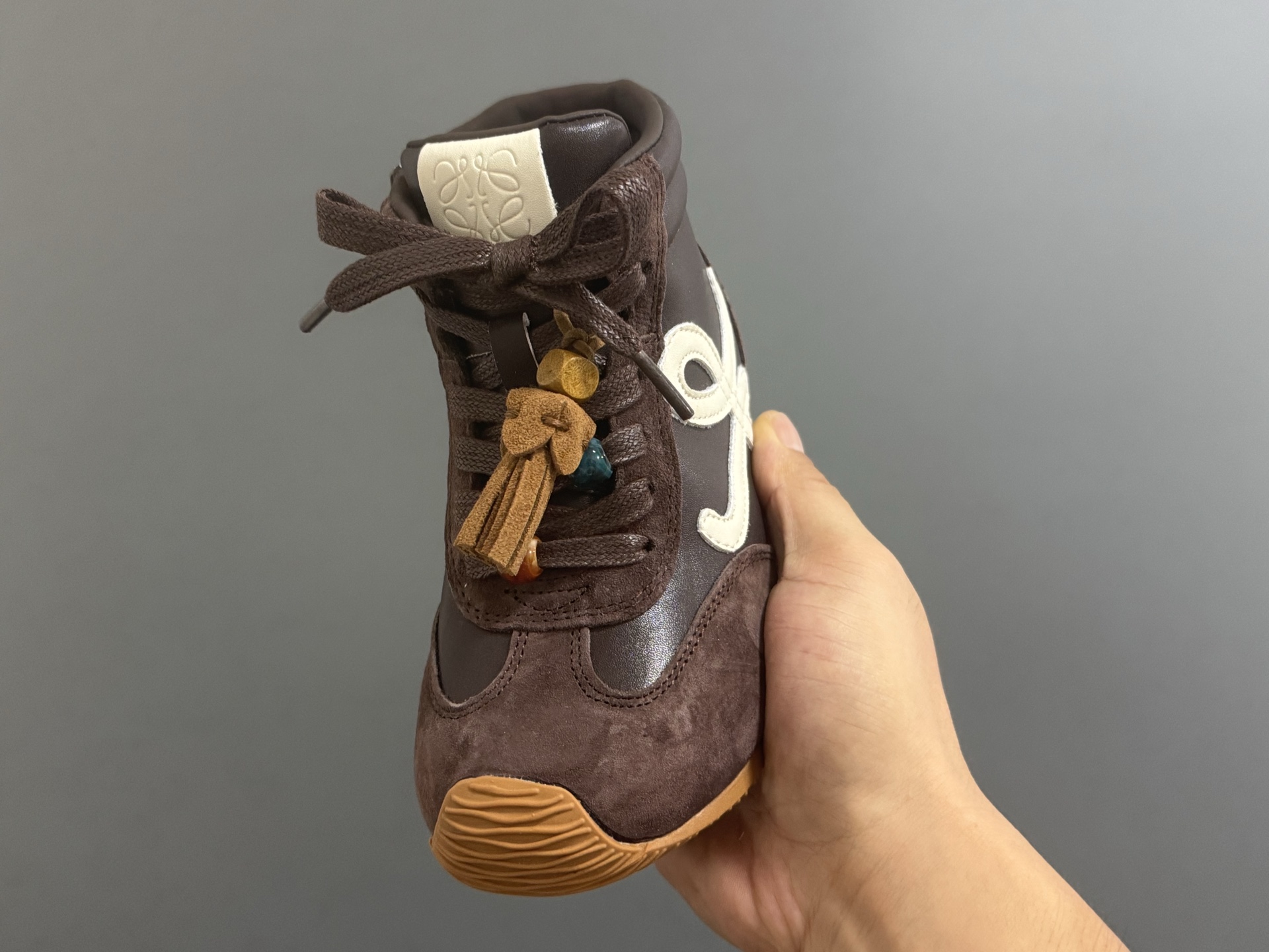 图片[3]-罗意威新款高帮拉链儿童休闲鞋 尺码：26-37码 经典罗意威款式🆕 高帮拉链款式设计，保护稚嫩脚踝👍🏻 橡胶耐磨防滑大底，脚感超赞✔️-选品中心