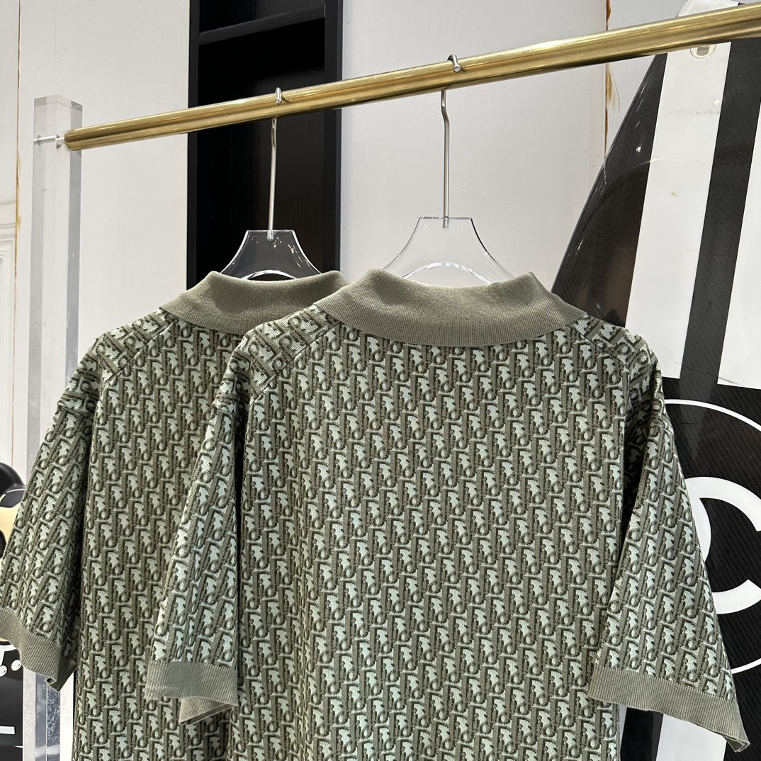 Dior Spring Polo Shirt - Unisex Knit Top, S-XL Sizes Available 9 i1710688795 6888 7
