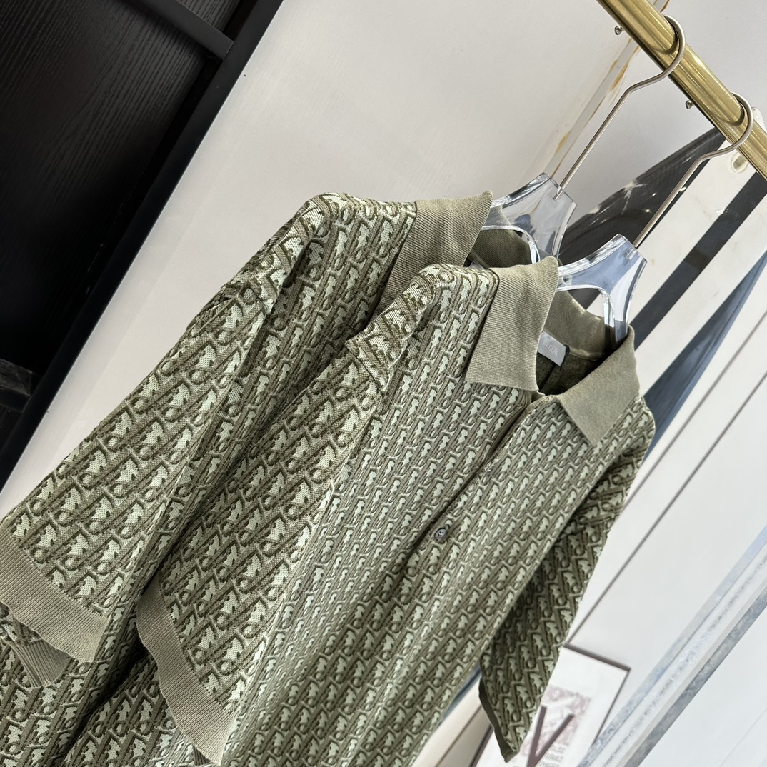 Dior Spring Polo Shirt - Unisex Knit Top, S-XL Sizes Available 4 i1710688795 9610 2