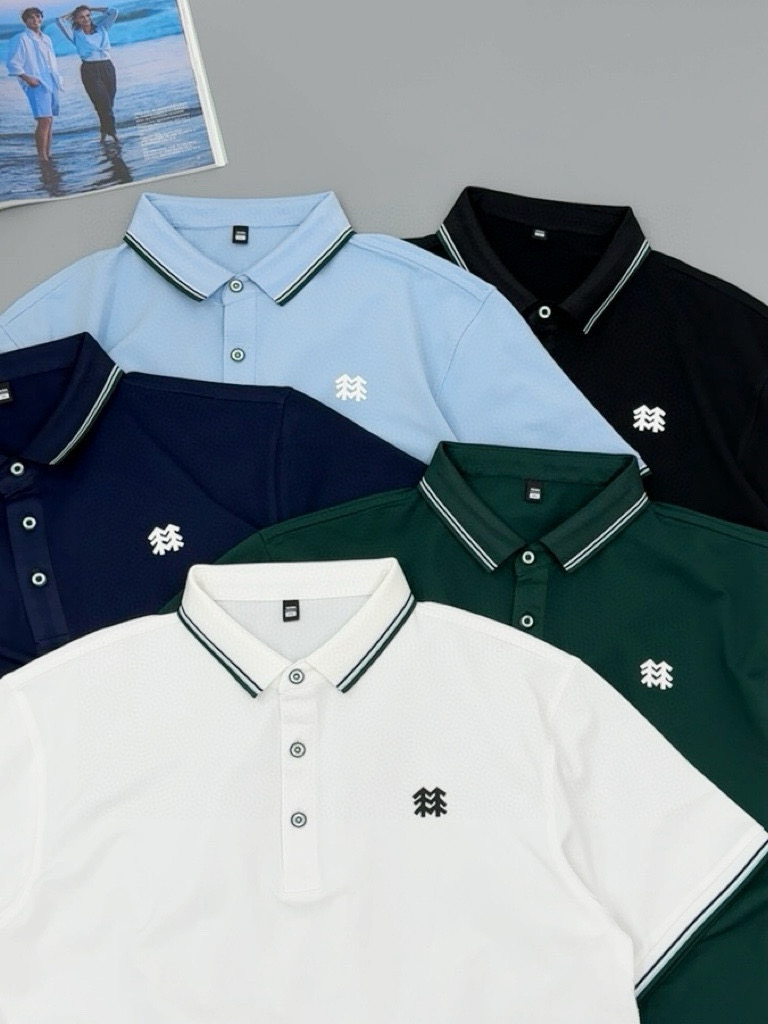 💰90 24ss春夏新款KOLON SPORT可隆户外冰感运动休闲POLO衫短袖
拼色翻领polo
立体裁剪工艺,面料亲肤舒爽,冰感超强,吸湿排汗不粘身不黏腻!排汗吸湿!这款POLO衫,遵循并致敬精典!采用了小翻领+门襟排扣的设计,高温热烫印的工艺加持既有严谨的精英范,又有利落阳光的运动感!
颜色:黑色 白色 藏青 浅蓝 绿
尺码:M-4XL 单位:cm
尺码 衣长 胸围 肩宽 袖长
165/48/M 66 96 42 21
170/50/L 68 100 43 22
175/52/XL 70 104 44 23
180/54/2XL 72 108 45 24
185/56/3XL 74 112 46 25
190/58/4xL 76 116 47 26