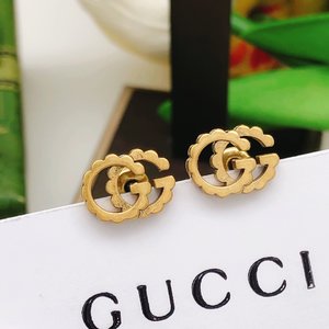 Gucci Jewelry Earring Gold Yellow Brass Mini