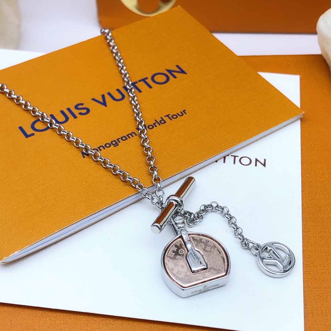 路易威登 Louis Vuitton 传世高定珠宝耳环项链戒指首饰 #B6710B3D 3